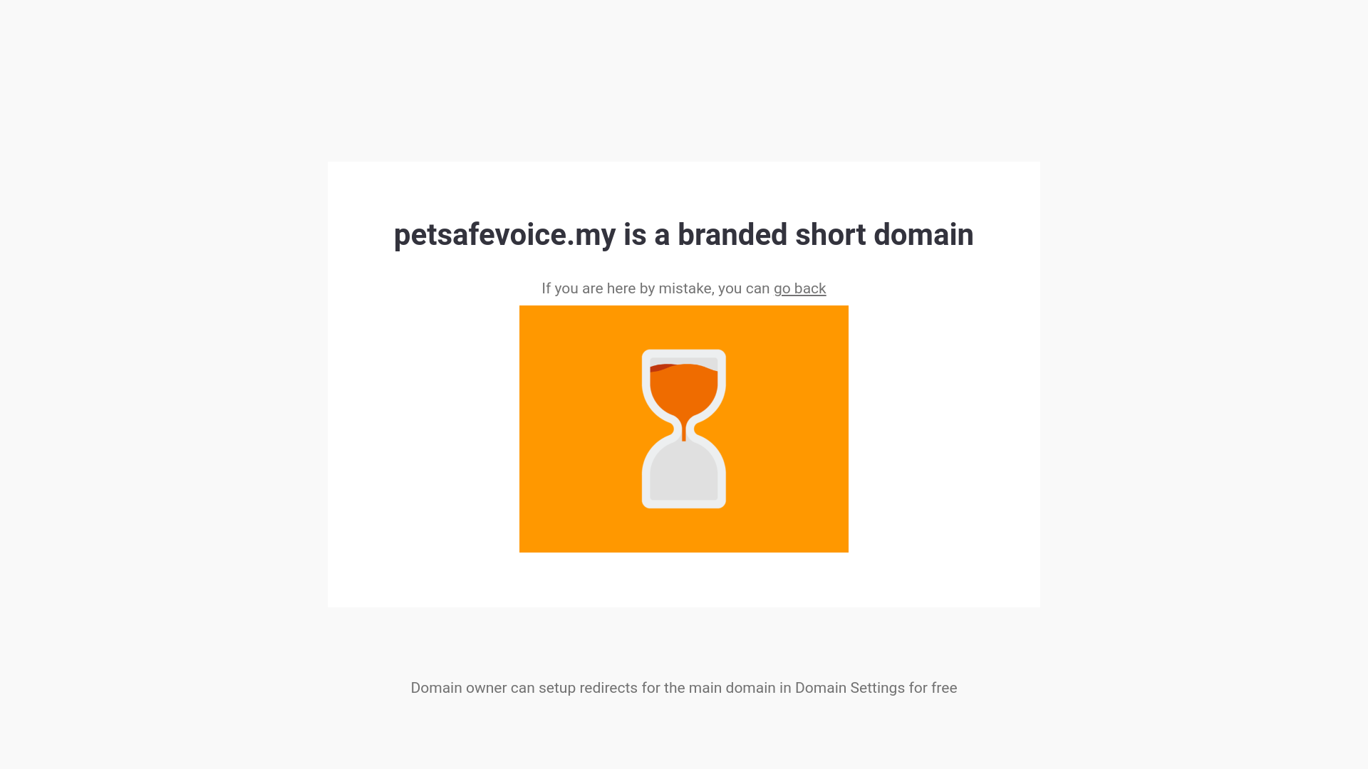 website screenshot of https://petsafevoice.my/