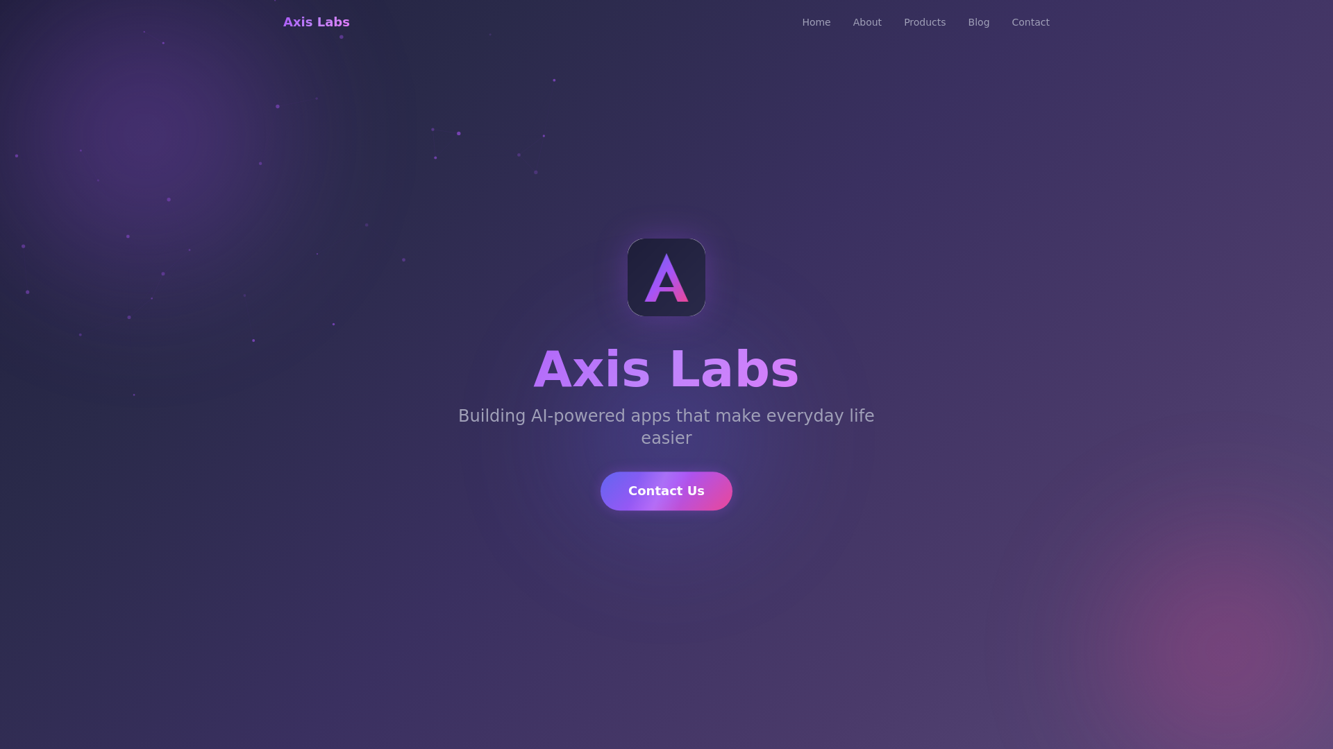 website screenshot of https://axislabs-website.pages.dev/