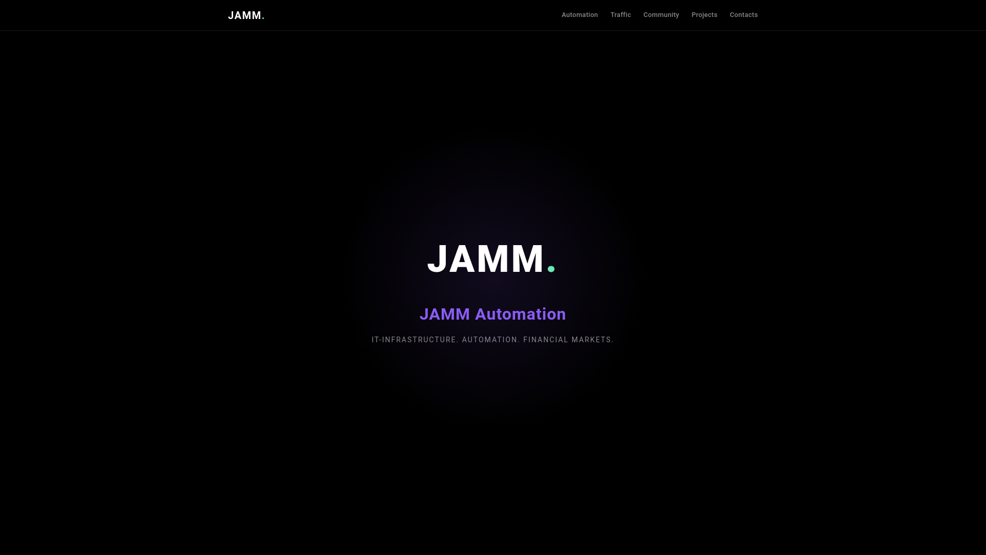 website screenshot of https://jamm-community.pages.dev/
