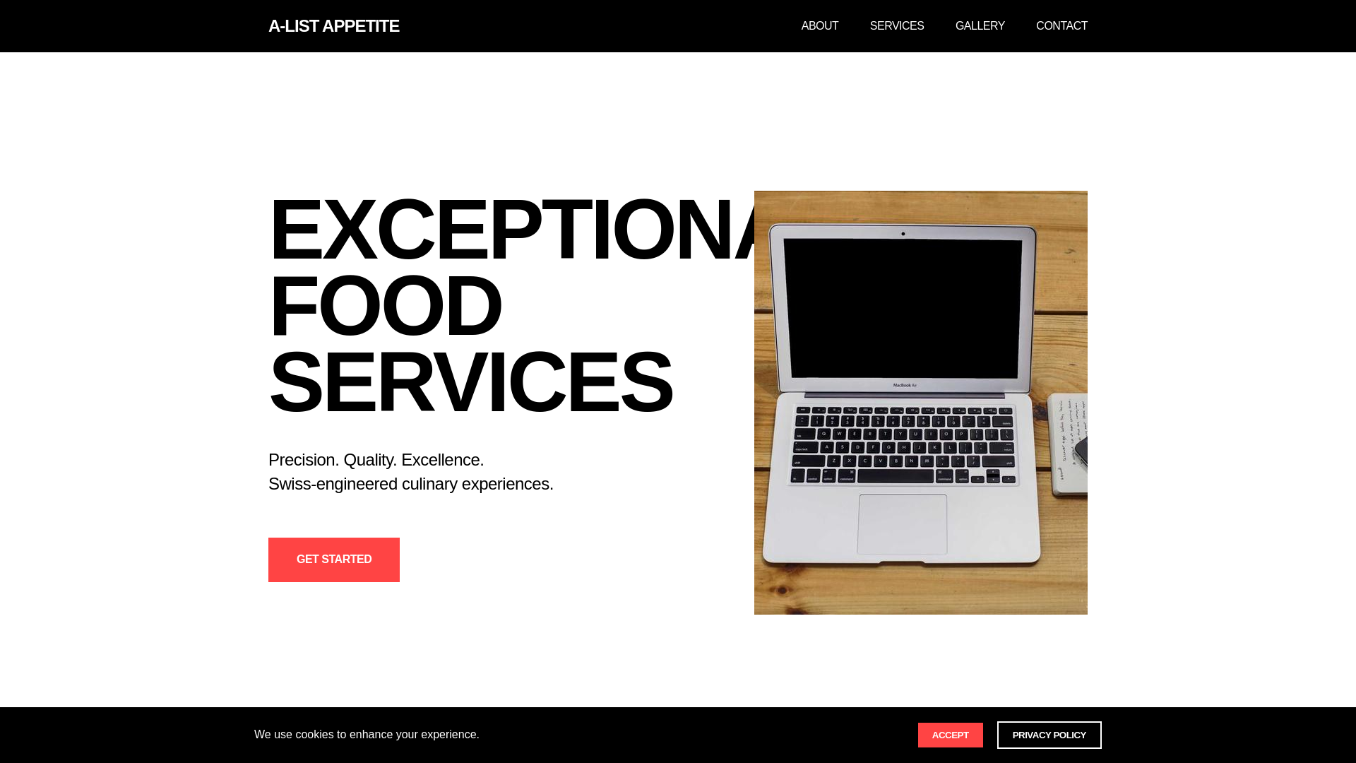 website screenshot of https://alistappetite.click/