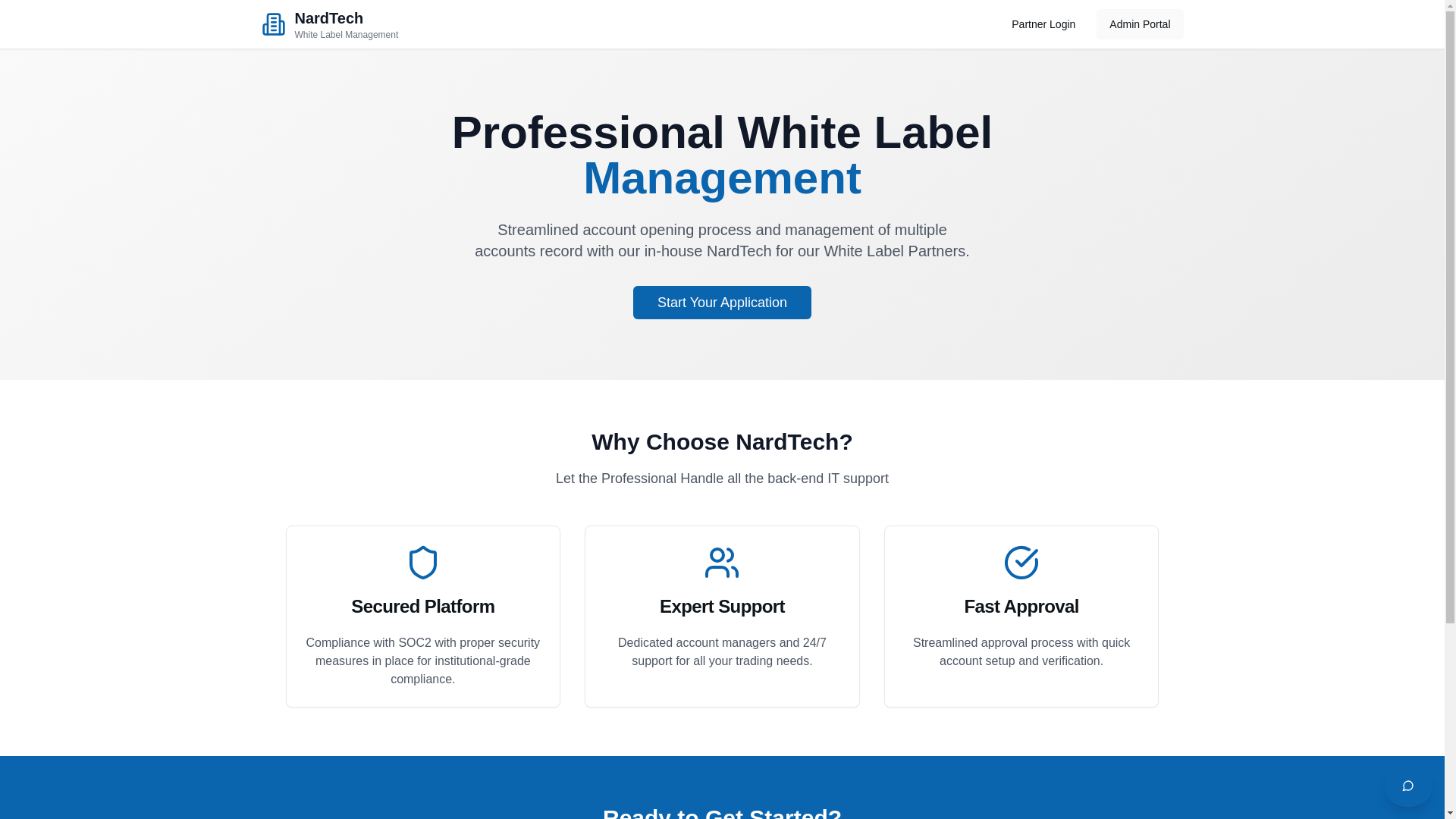 website screenshot of https://whitelabel-nardfxpro.com/