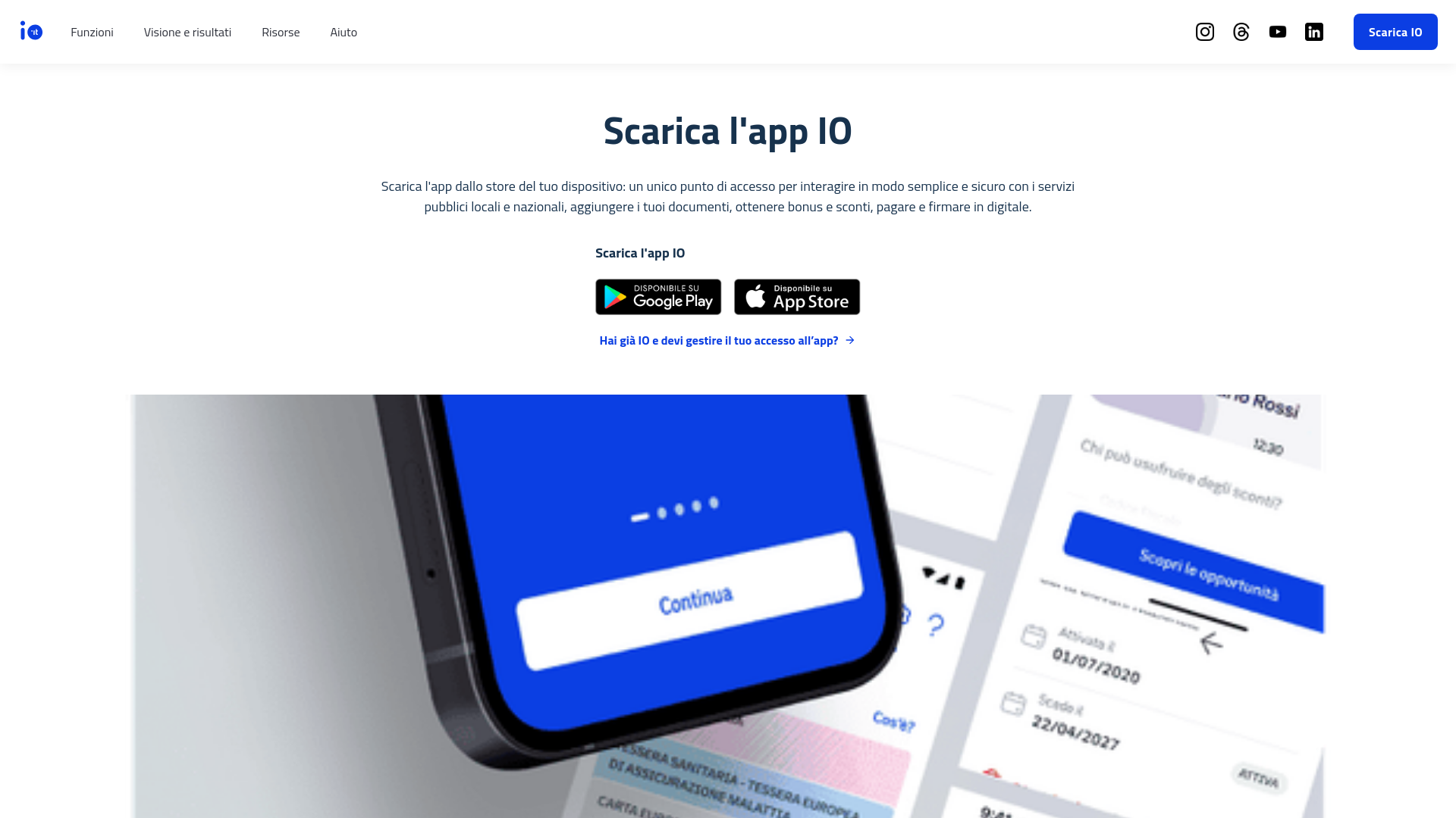 website screenshot of https://continua.io.pagopa.it/?utm_source=email&utm_medium=email&utm_campaign=session_expired&pt=121080668&ct=email_session_expired&mt=8