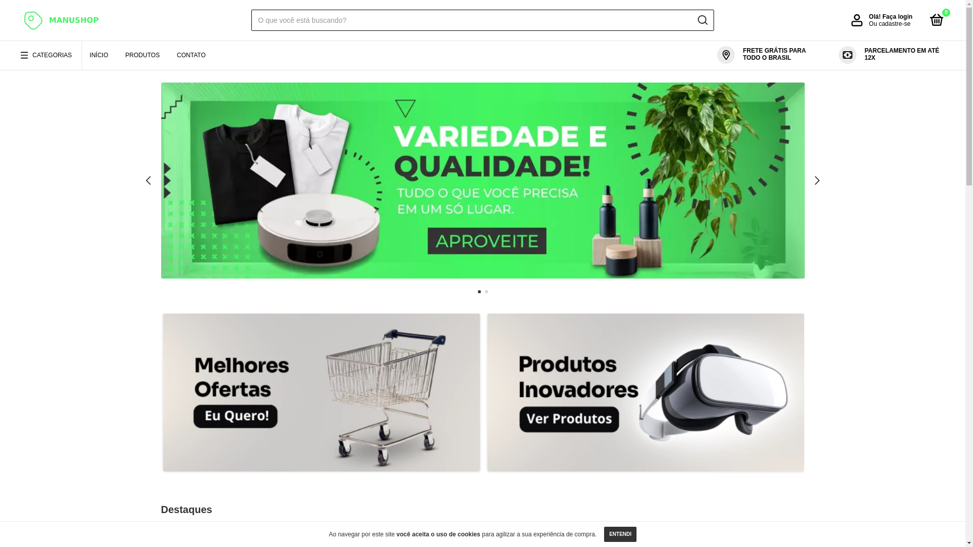 website screenshot of https://manushop2025.com/