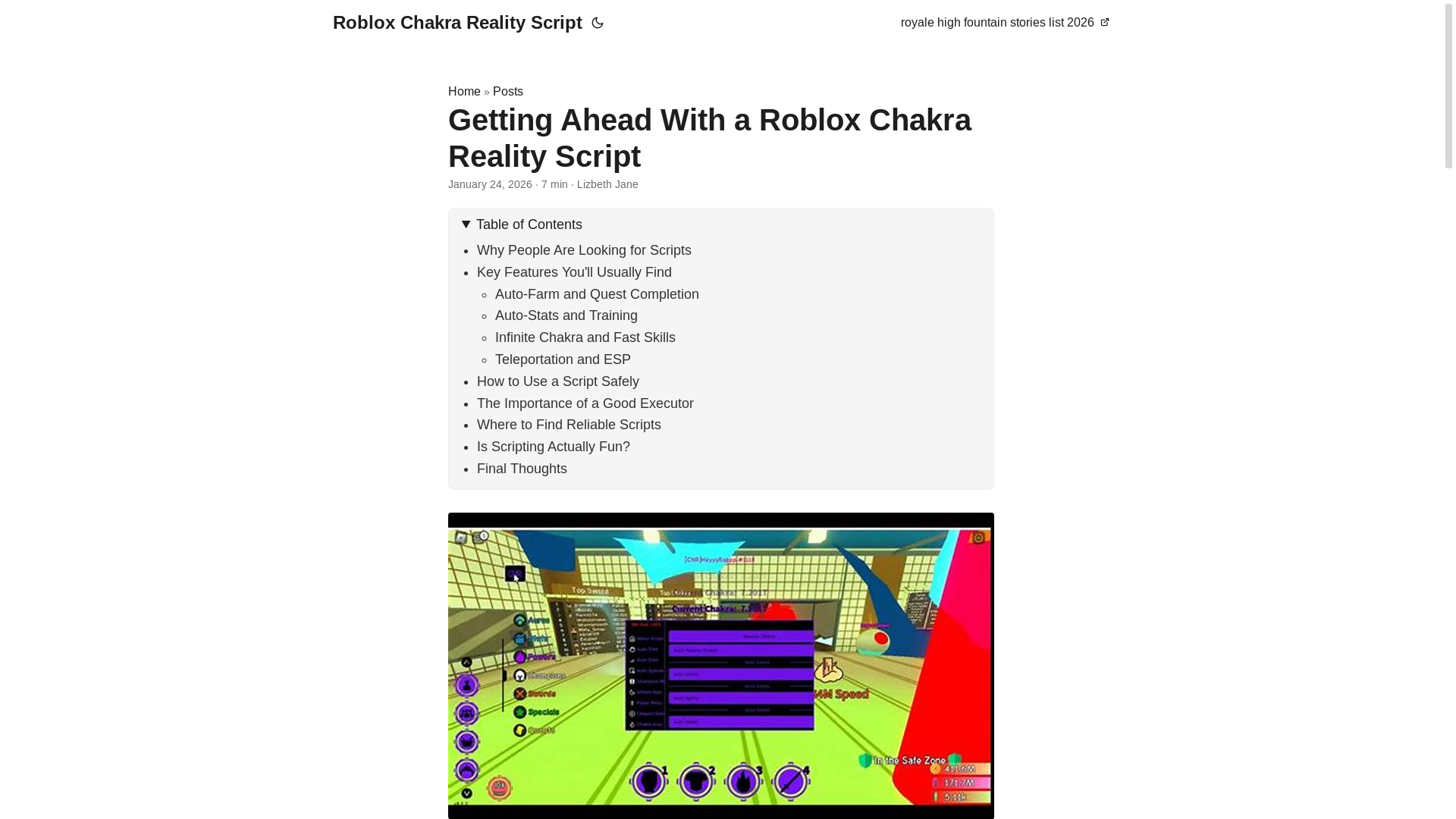 website screenshot of https://roblox-chakra-reality-script.pages.dev/