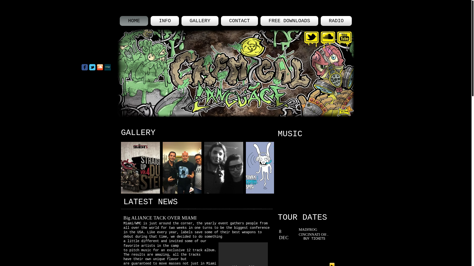 website screenshot of https://chemicallanguage.com/