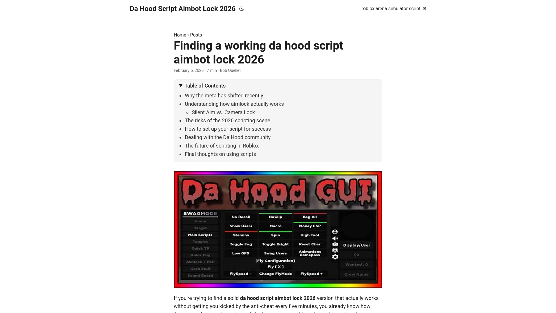 website screenshot of https://da-hood-script-aimbot-lock-2026.pages.dev/