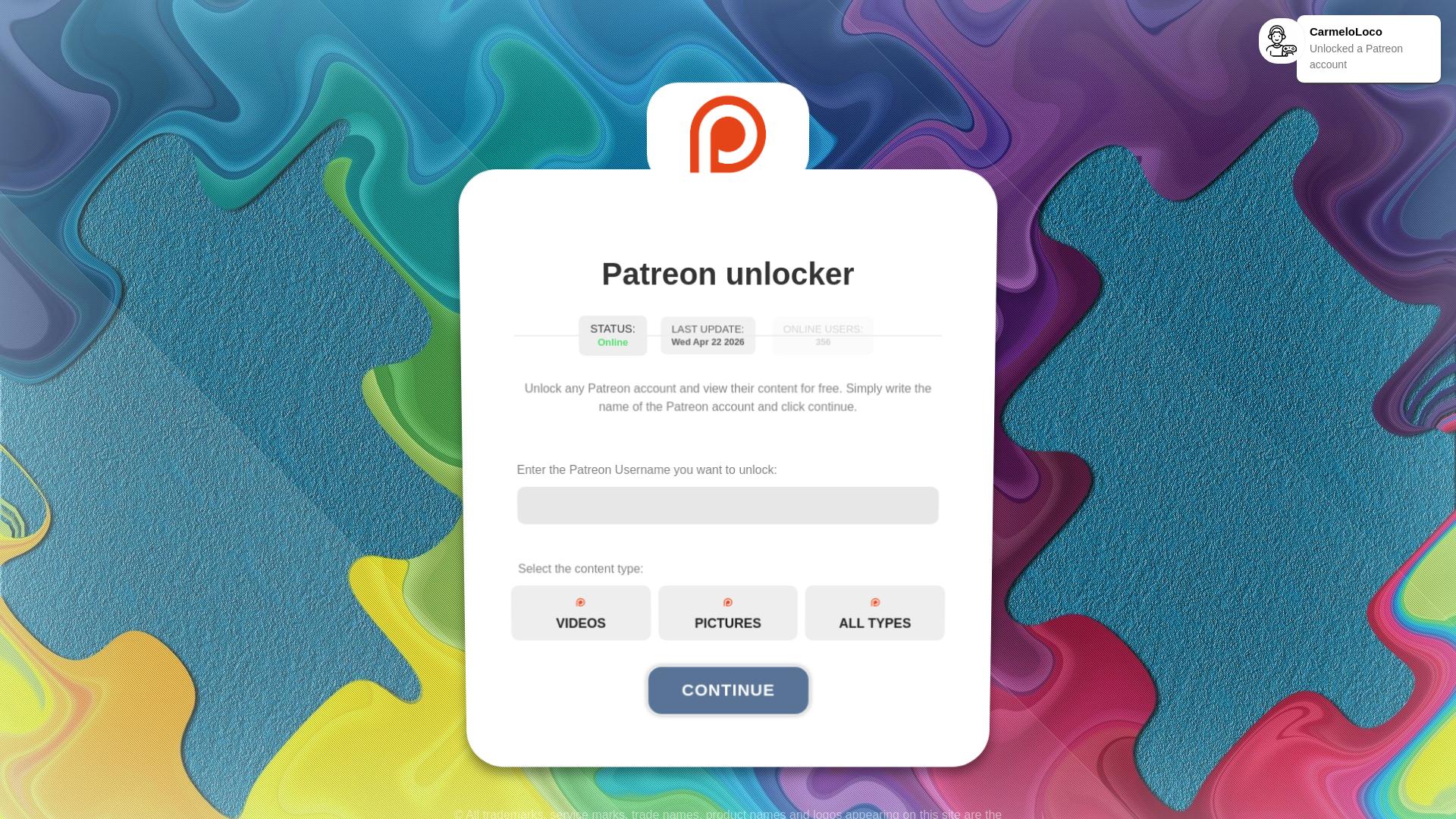 website screenshot of https://patrwatcher.blogspot.com/#
