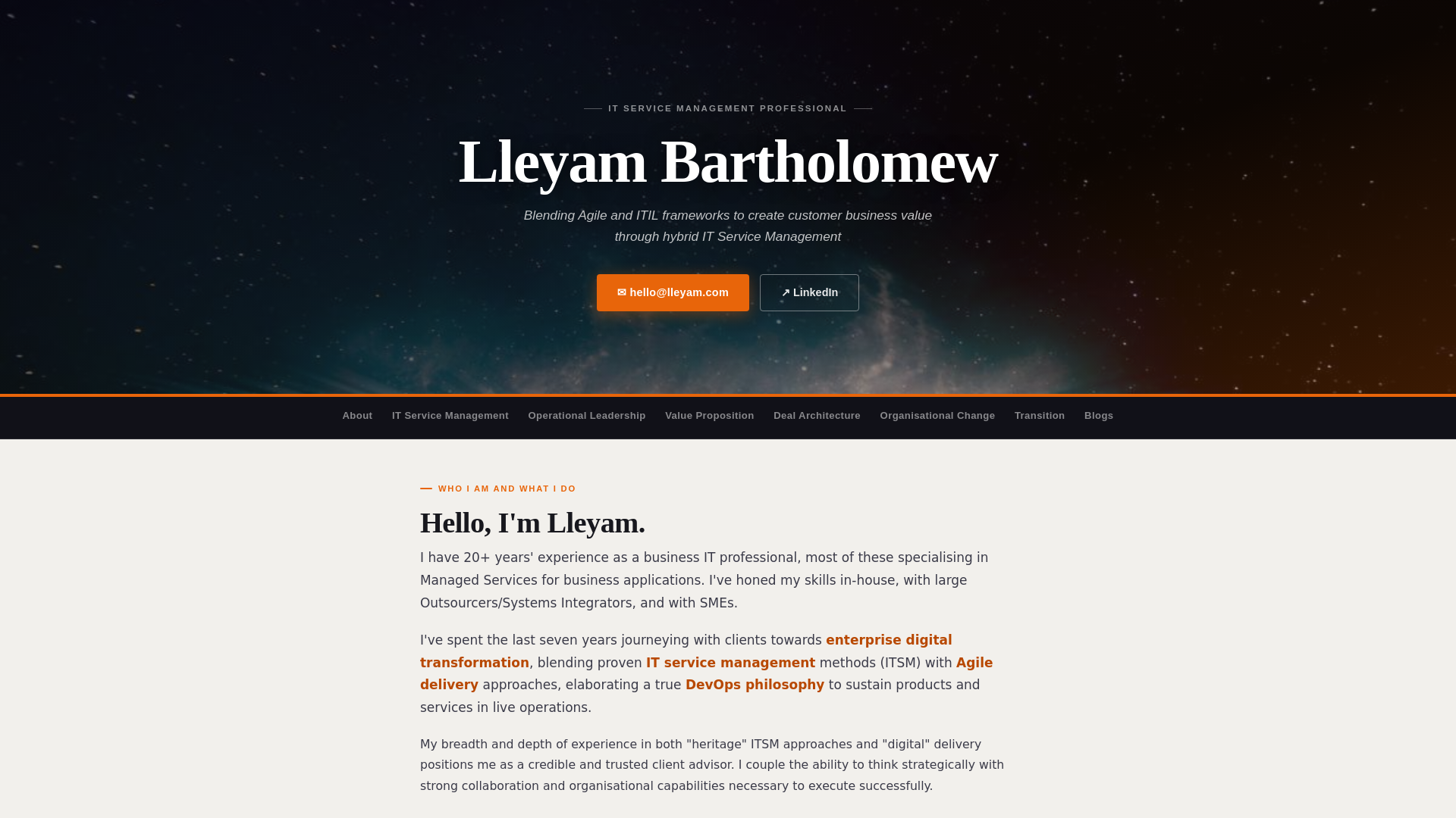 website screenshot of https://lleyam-website.pages.dev/