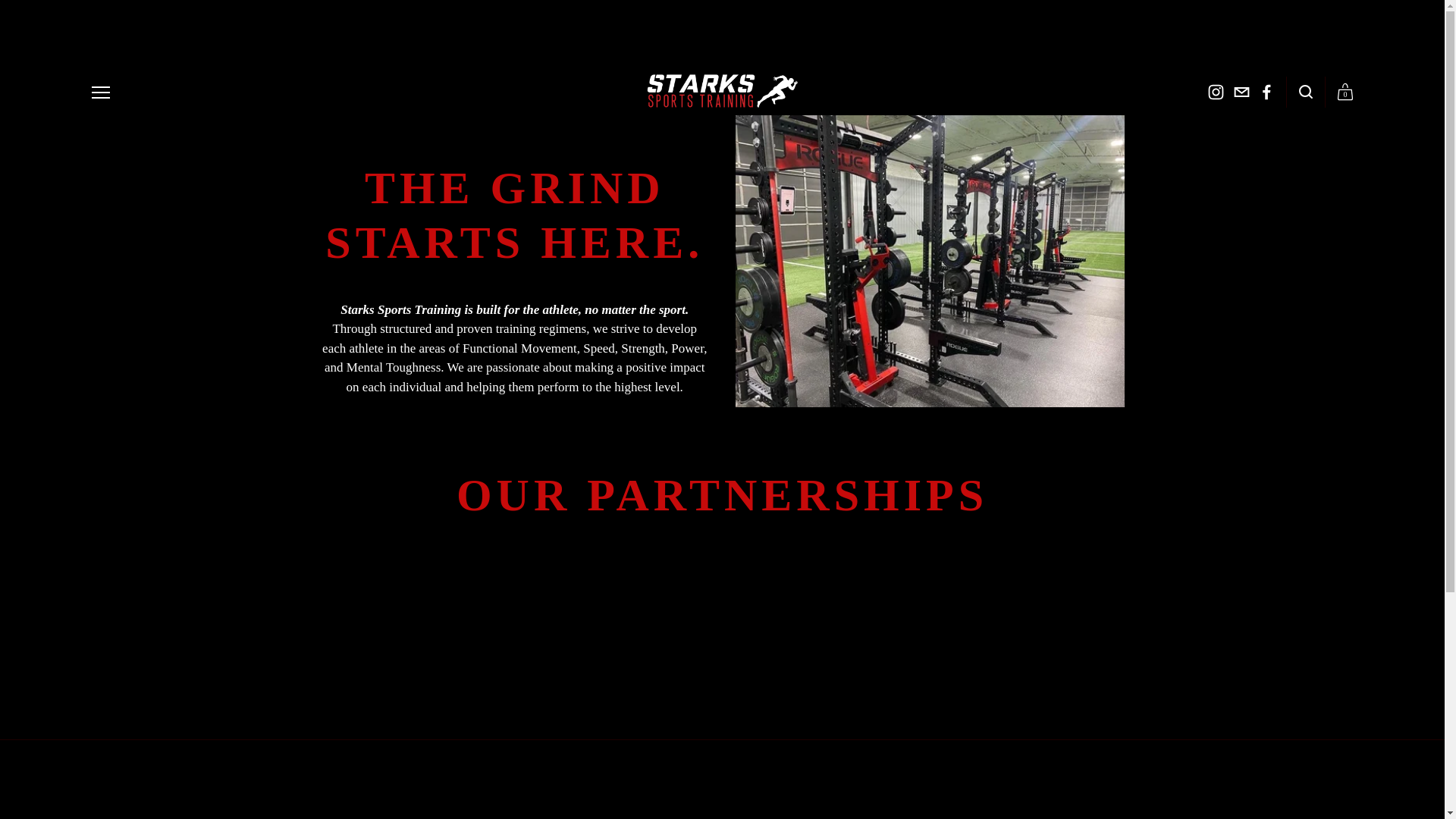 website screenshot of https://starkssportstrainingky.com/