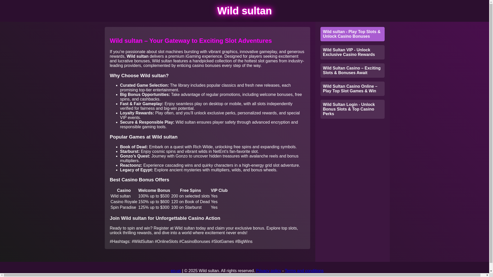 website screenshot of https://play-wildsultanwni.pages.dev/