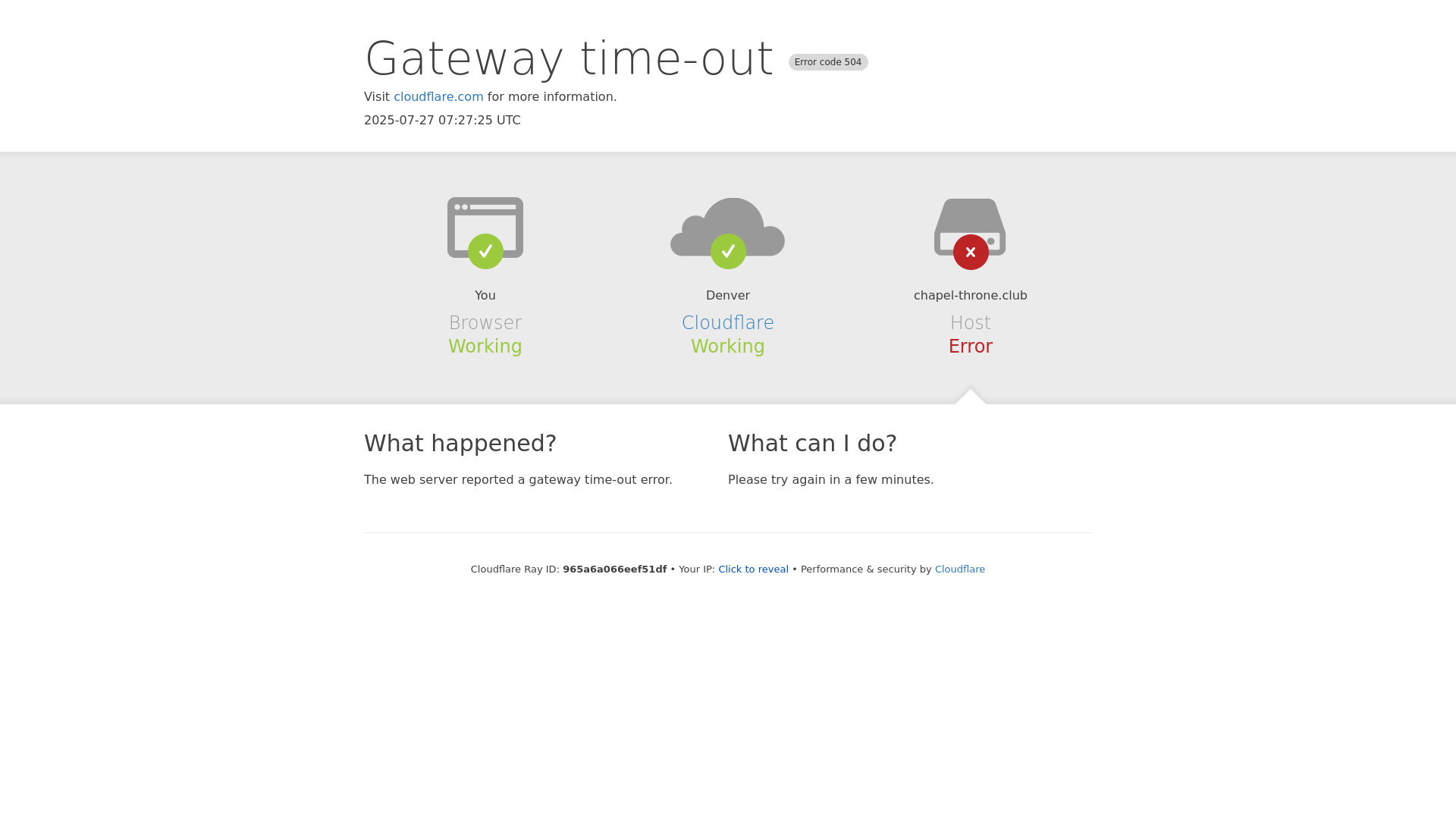 website screenshot of https://chapel-throne.club/