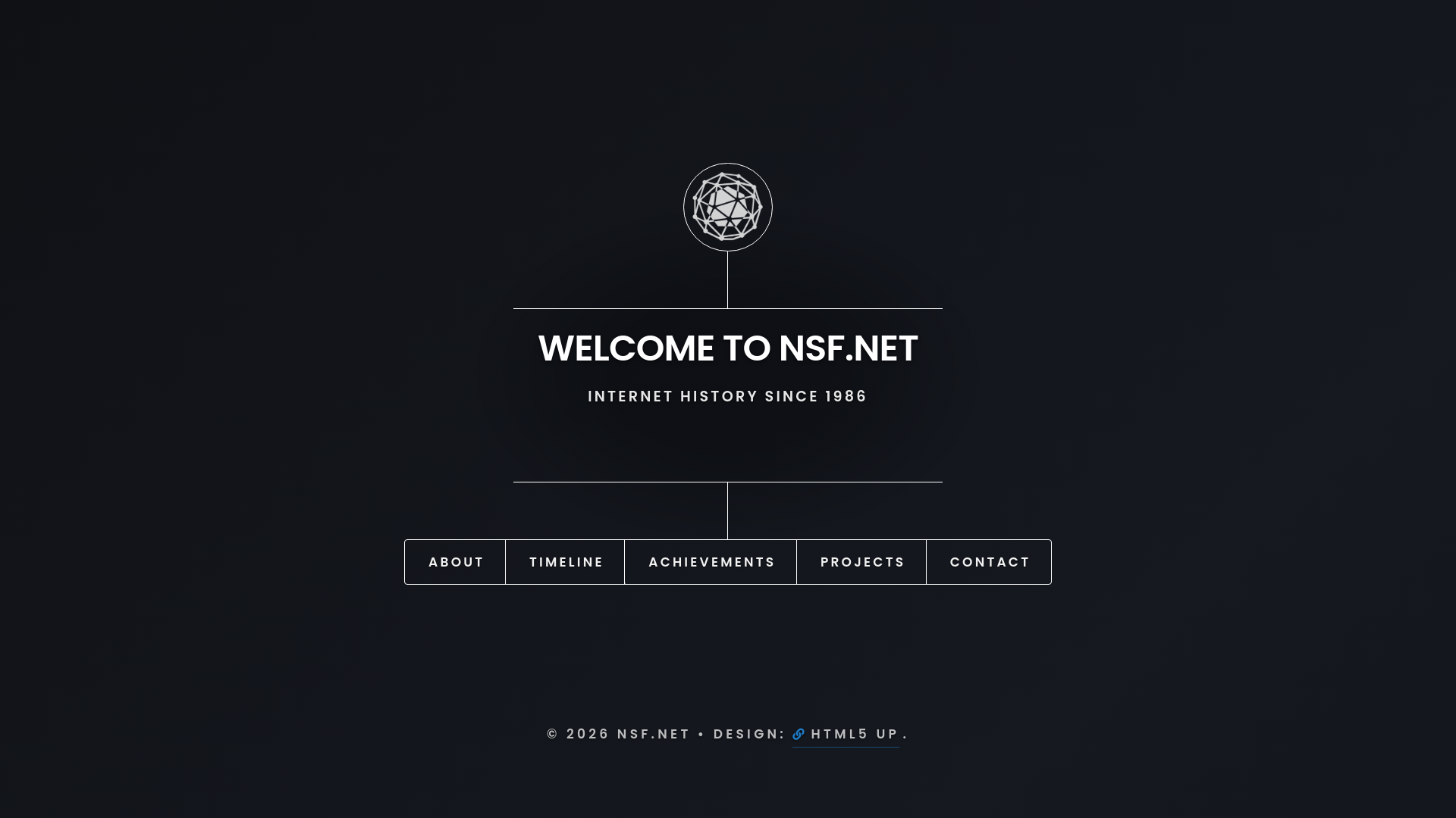 website screenshot of https://nsfnet.pages.dev/