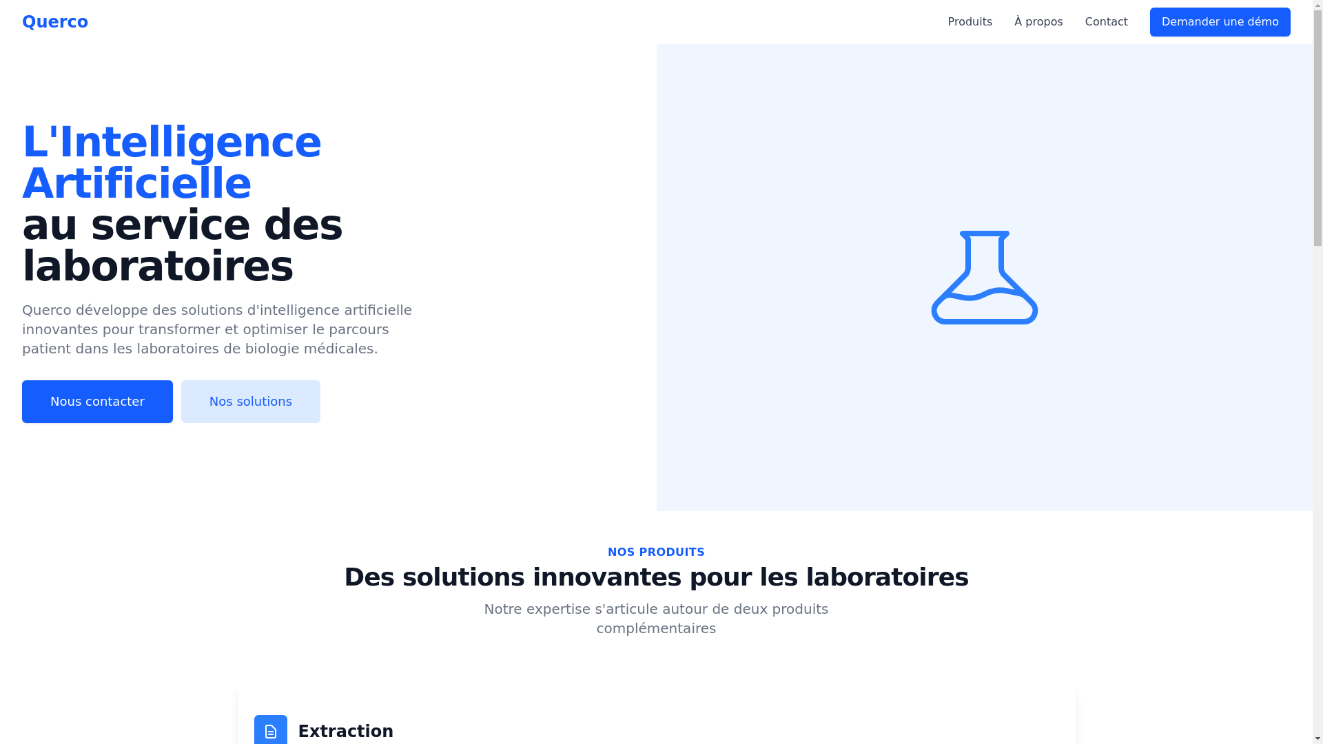 website screenshot of https://extraction-5fm.pages.dev/