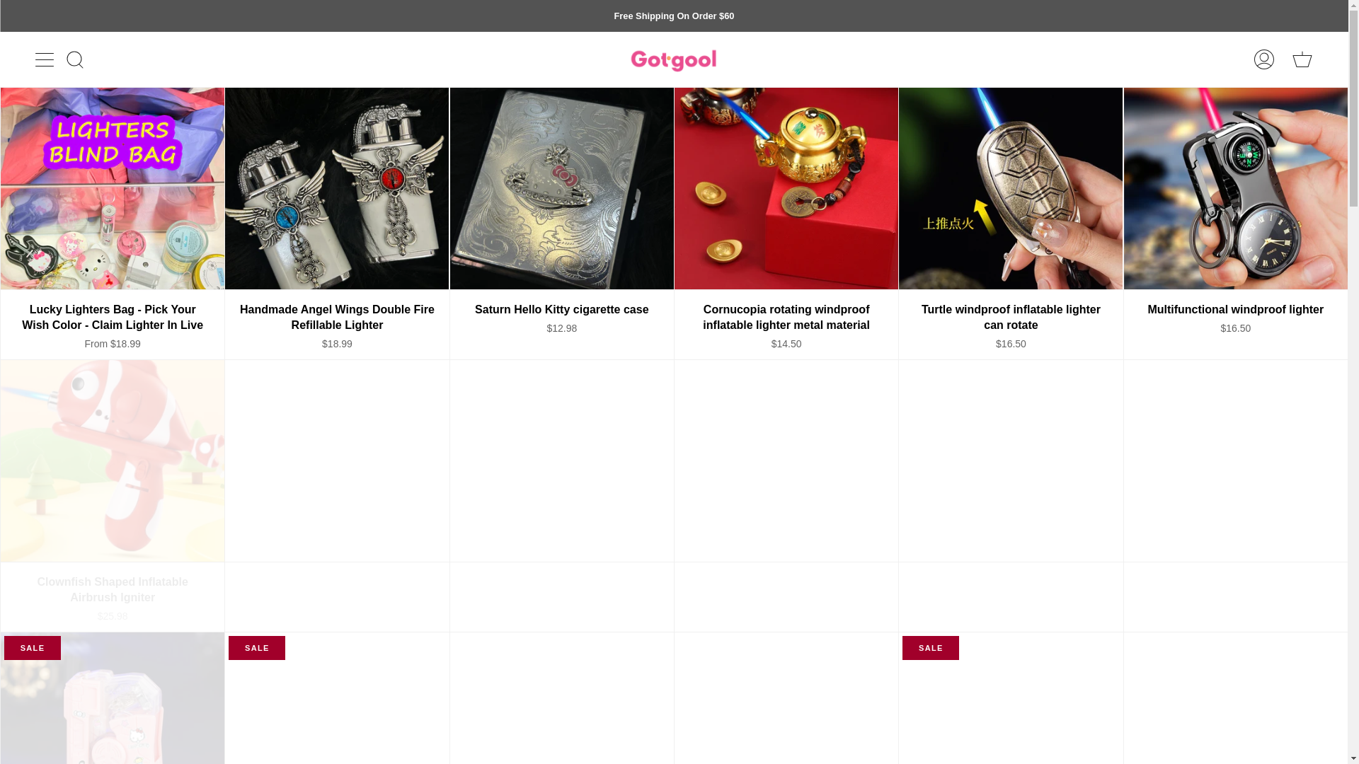 website screenshot of https://gotgool.com/