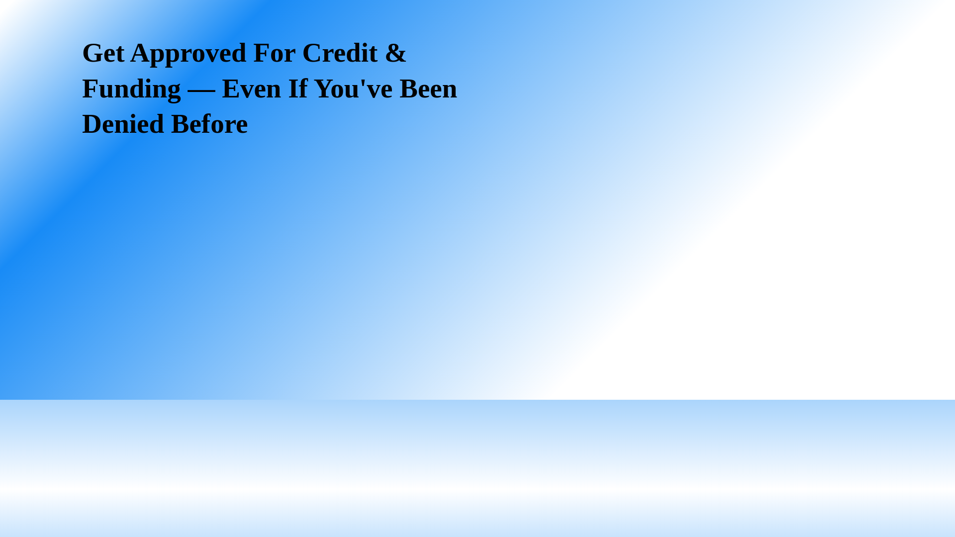 website screenshot of https://creditonlybetter.com