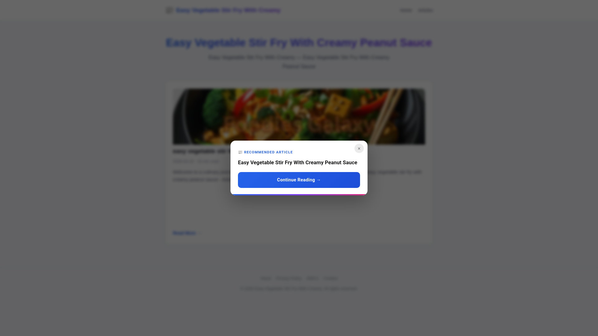 website screenshot of https://easy-vegetable-stir-fry-with-creamy-peanut-sauce.pages.dev/