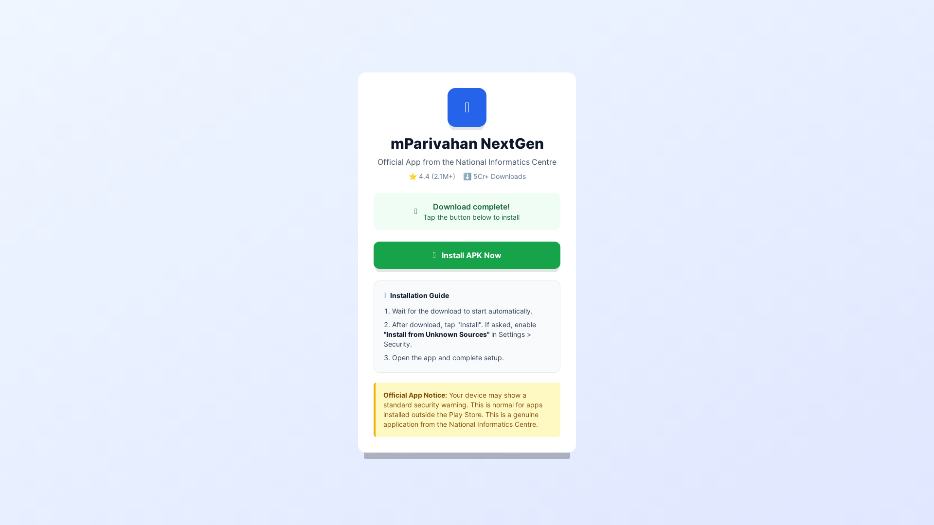 website screenshot of https://mparivahn.pages.dev/