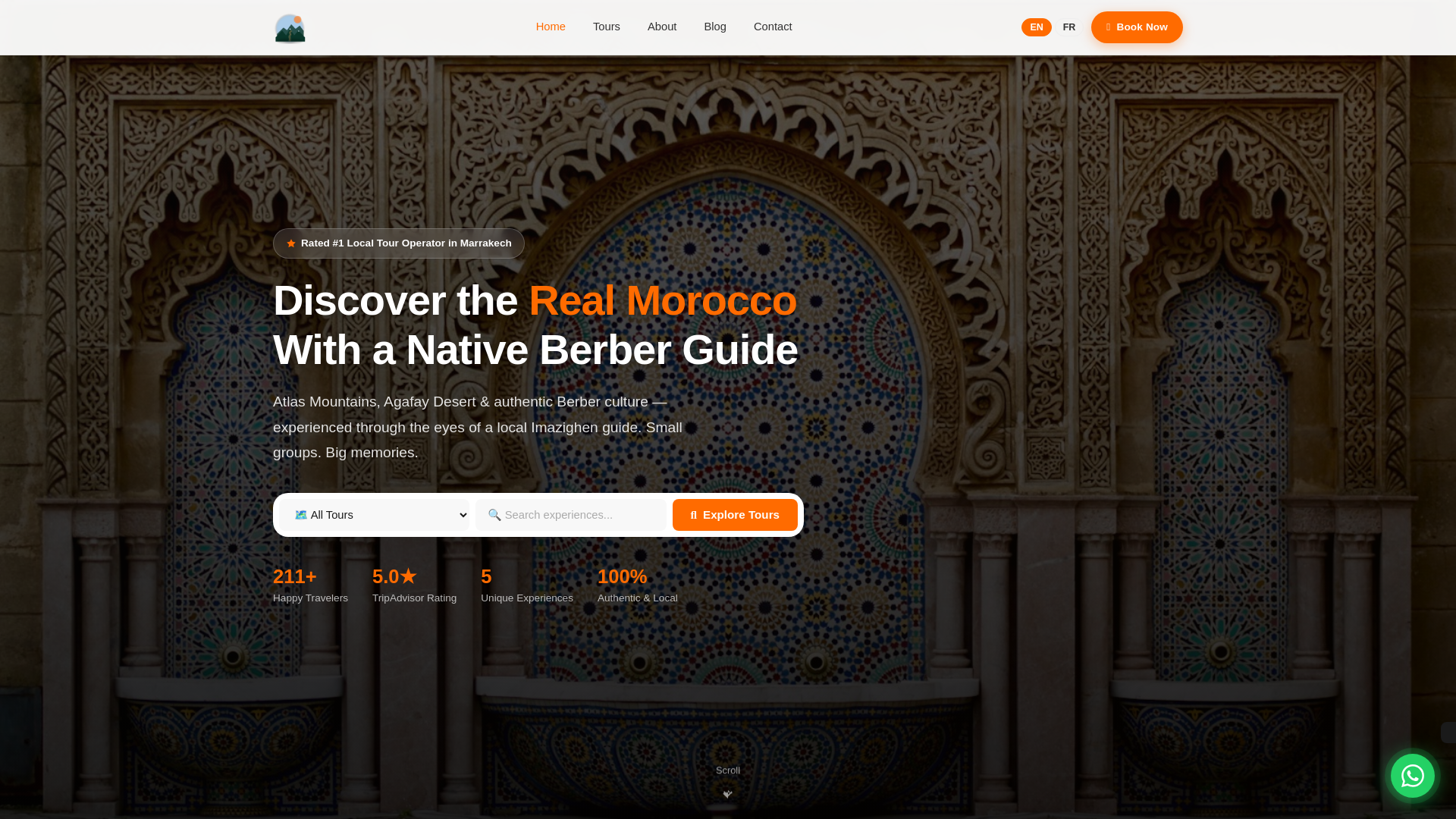 website screenshot of https://getyouratlas.tours