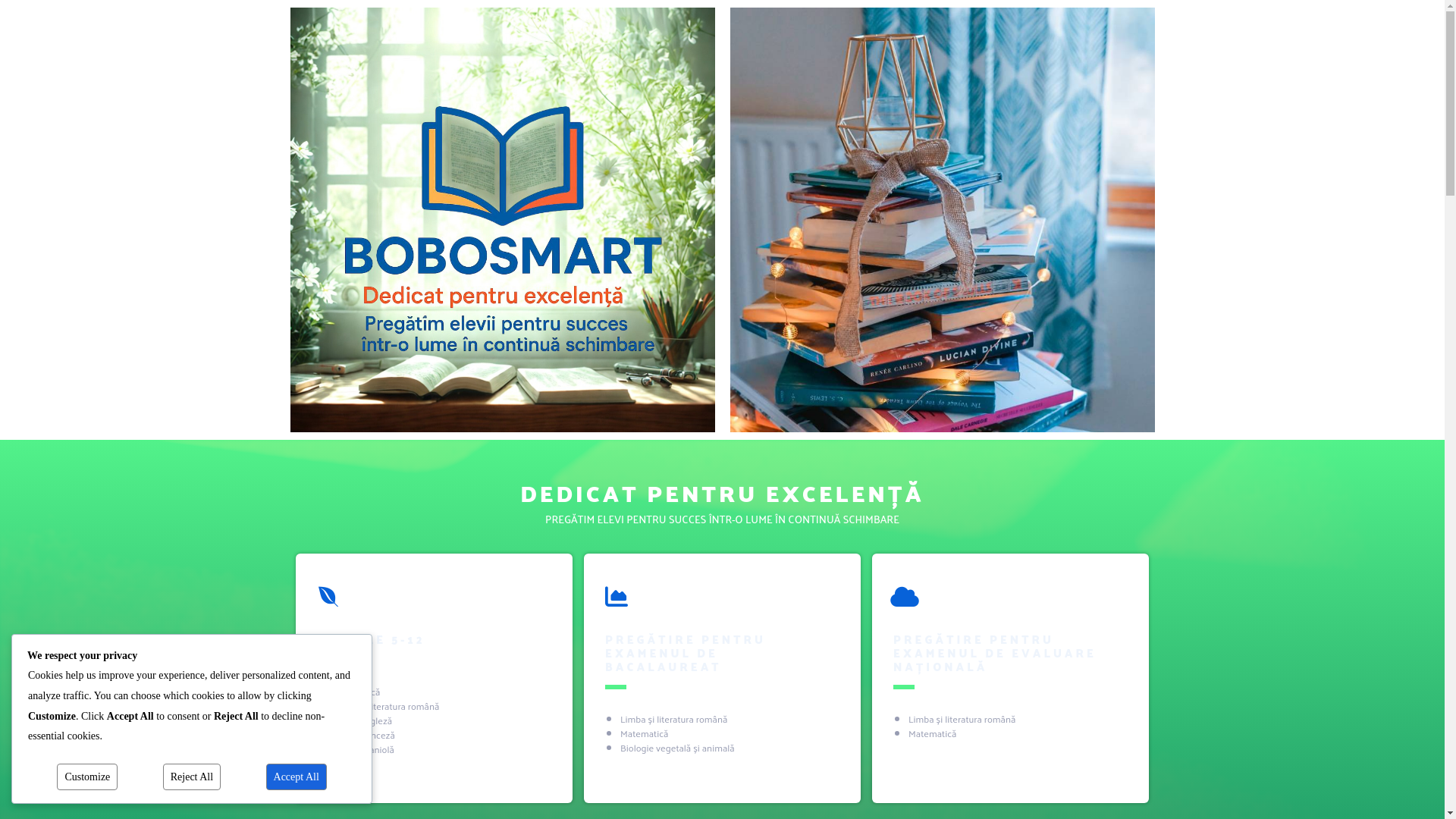 website screenshot of https://bobosmart.ro/