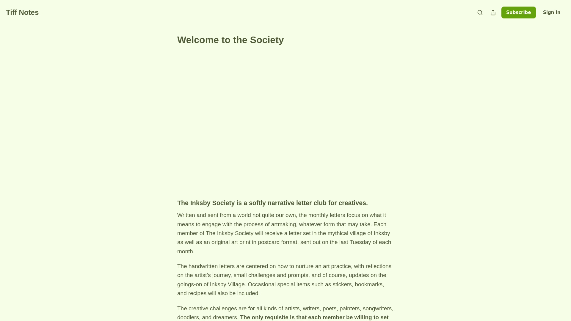 website screenshot of https://inksbysociety.com/