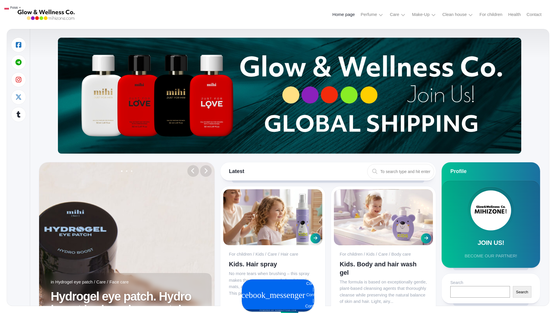 website screenshot of https://justrightforyou.be