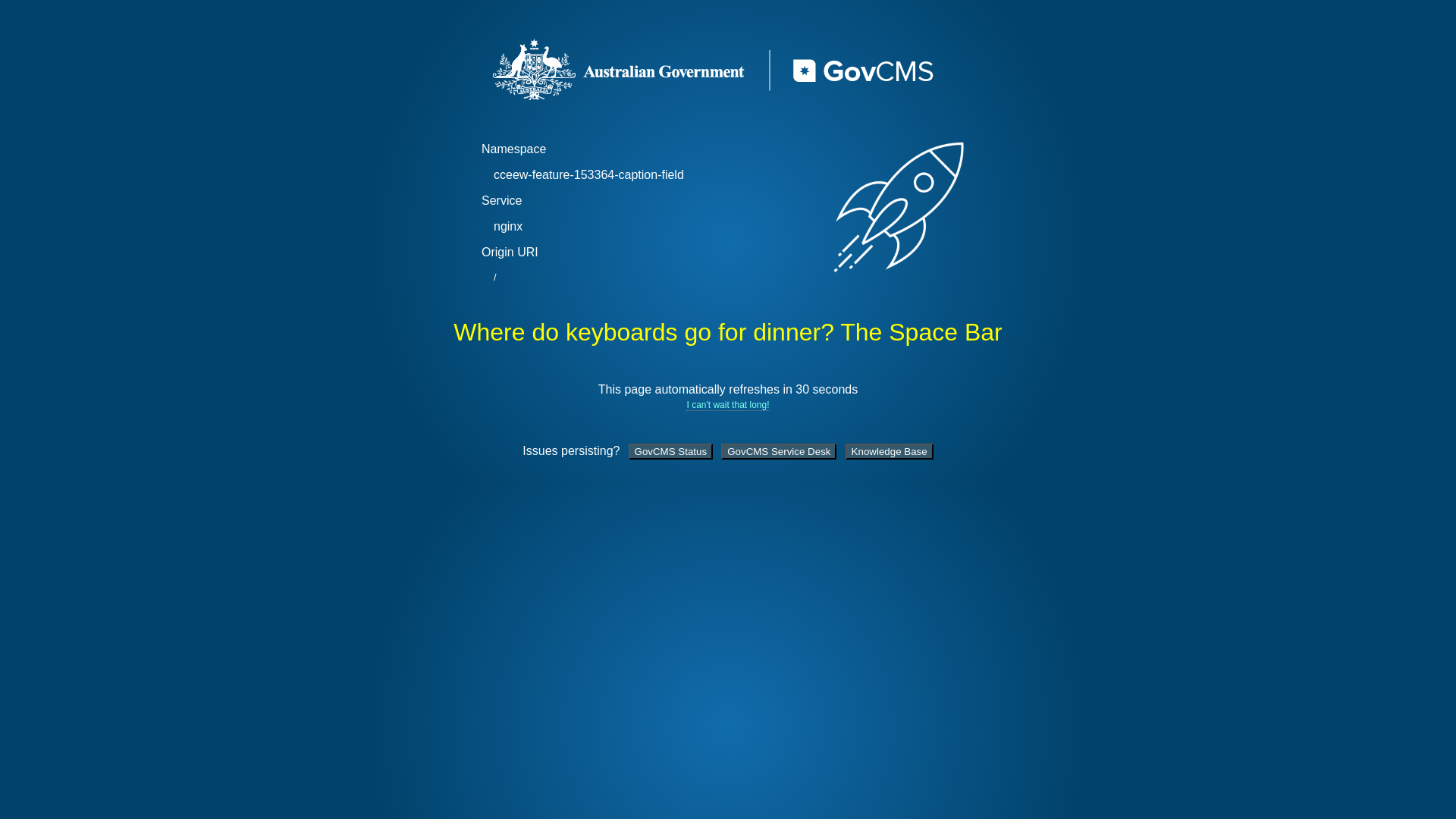website screenshot of https://nginx-feature-153364-caption-field-cceew.govcms7.amazee.io