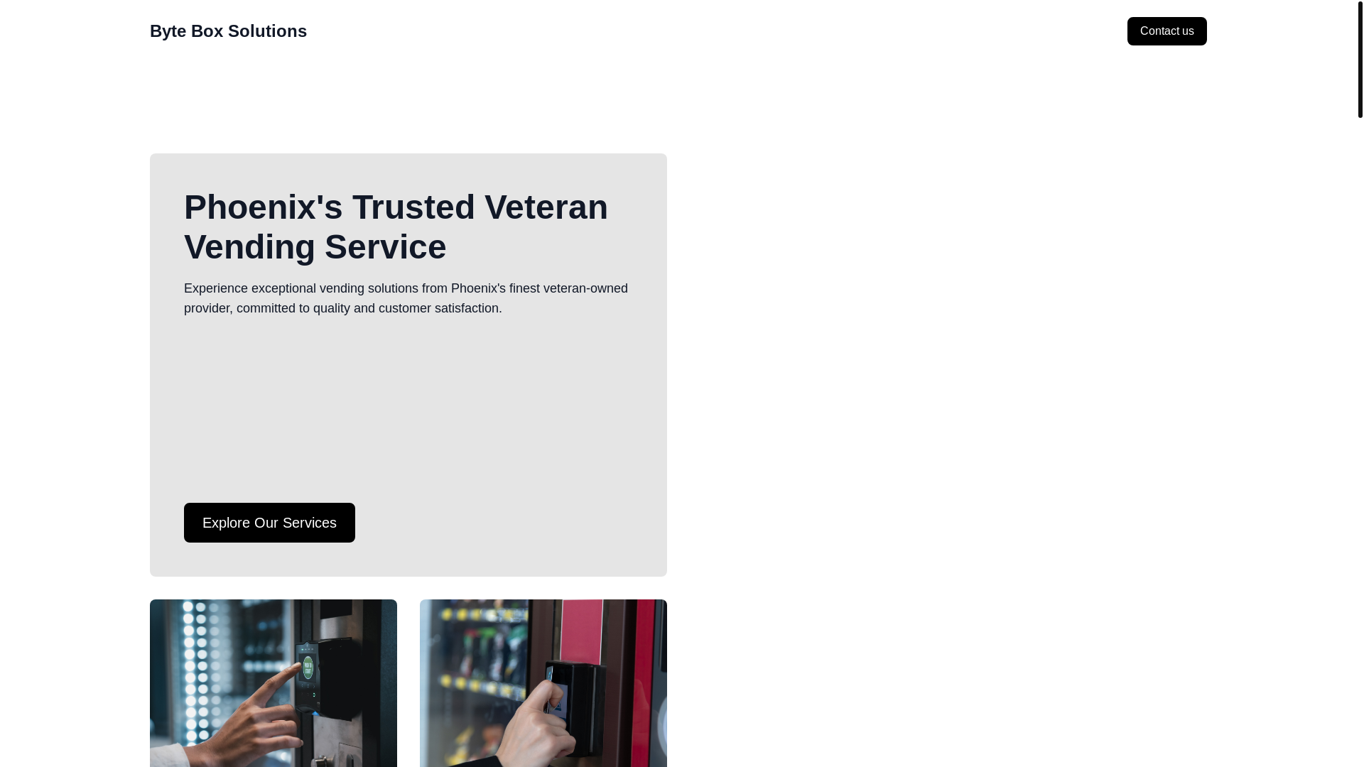 website screenshot of https://byteboxbusinesssolutions.com/