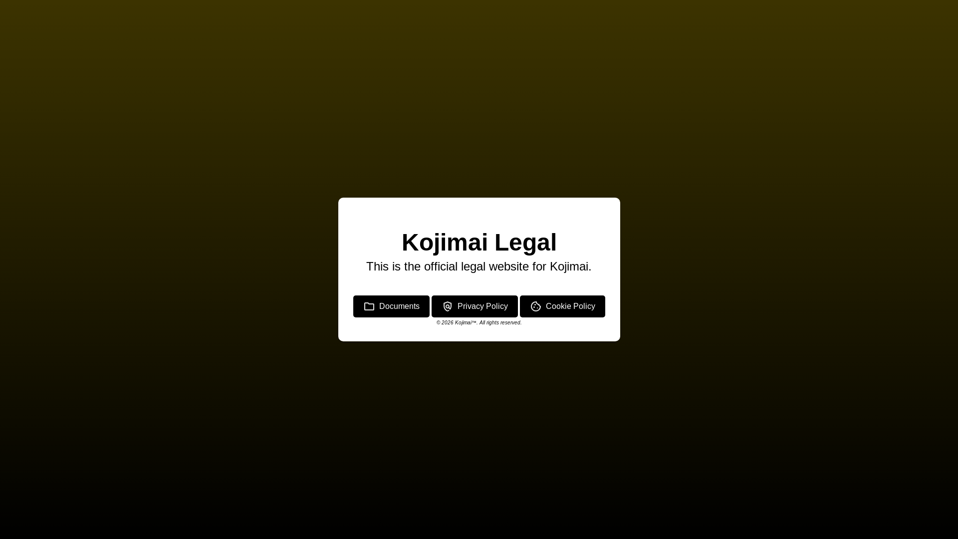 website screenshot of https://kojimailegalsite.pages.dev/