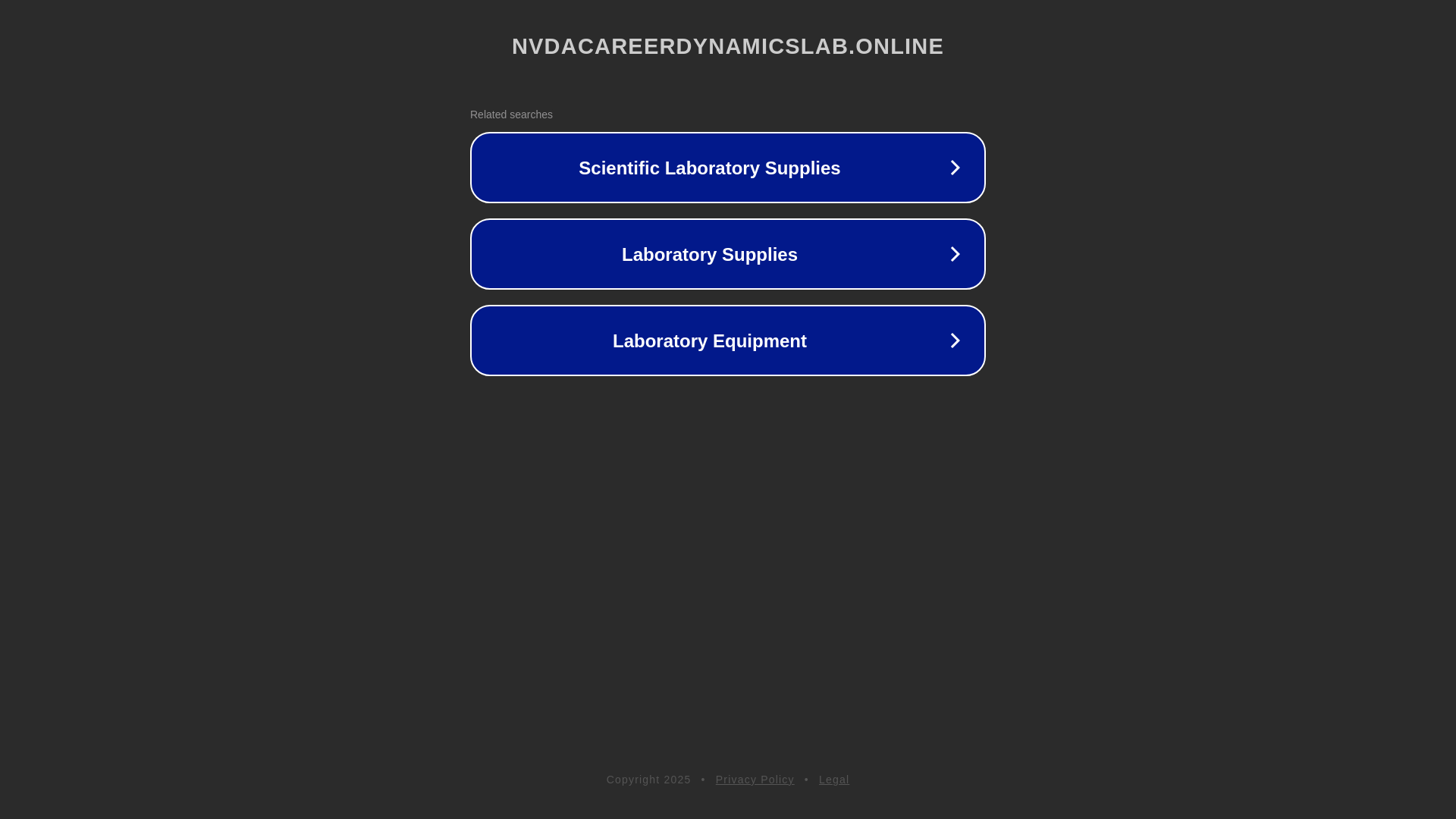 website screenshot of https://nvdacareerdynamicslab.online/