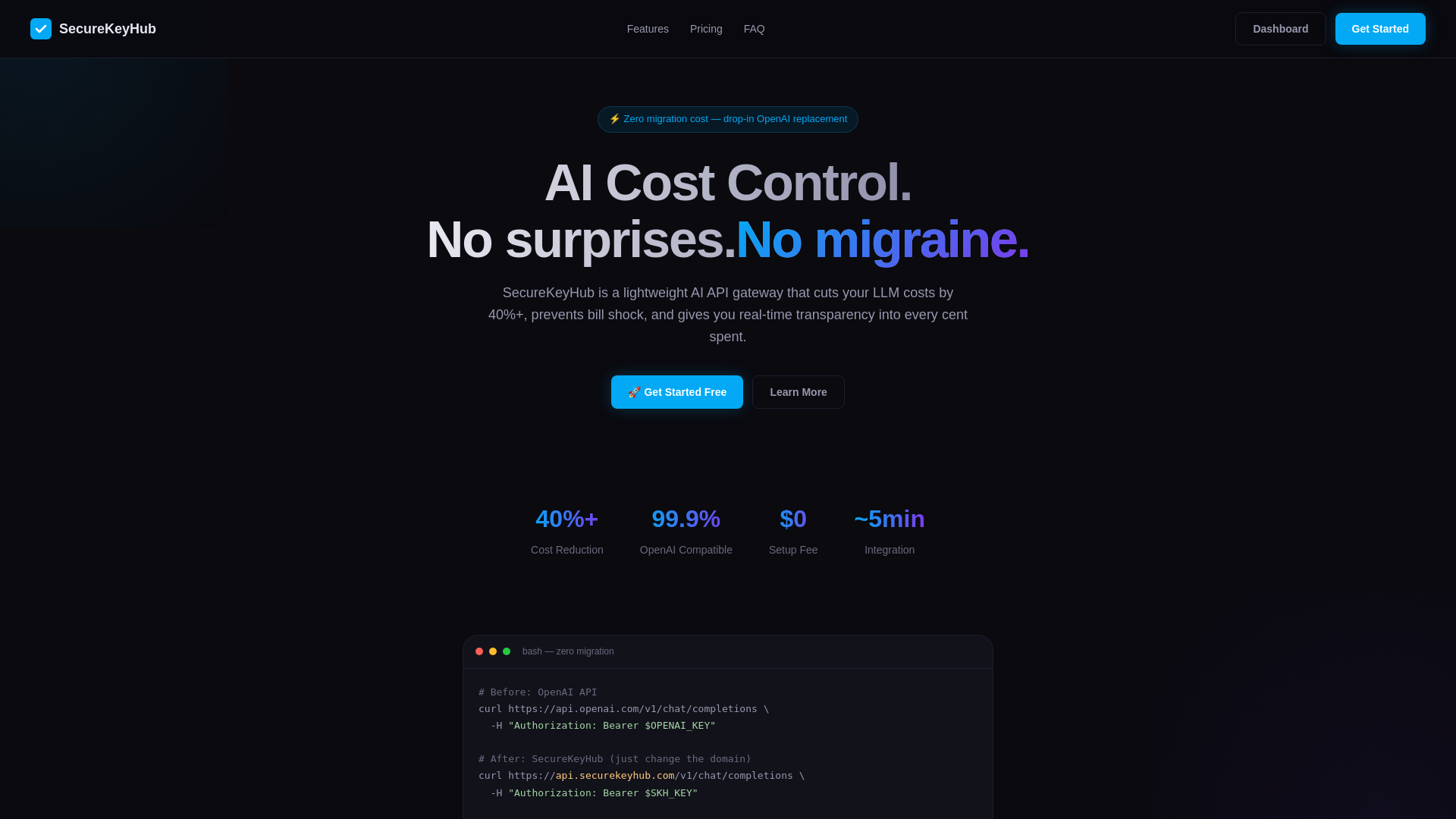 website screenshot of https://securekeyhub-landing.pages.dev/