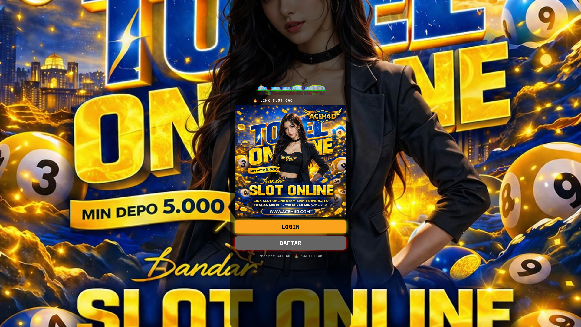 website screenshot of https://pre-party-slot4d.pages.dev/