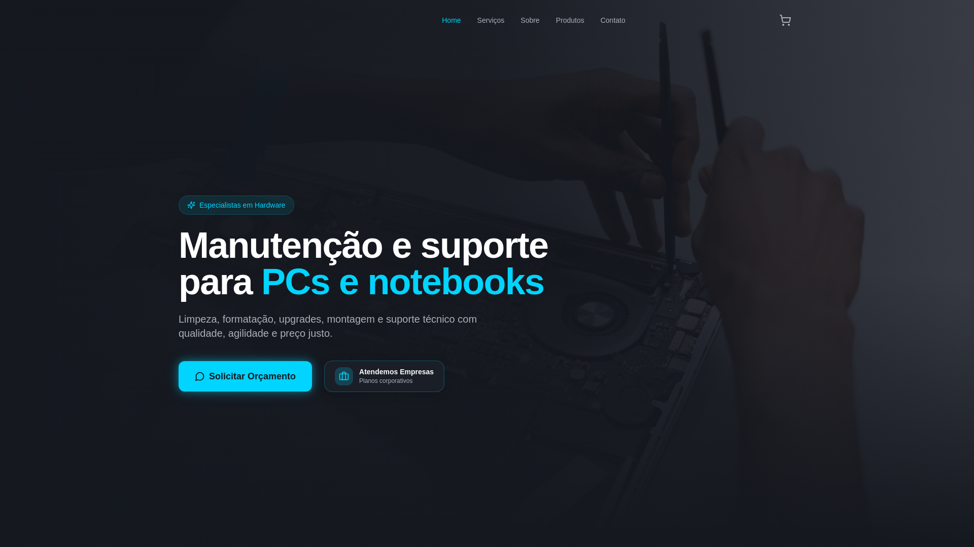 website screenshot of https://techwl.com.br/