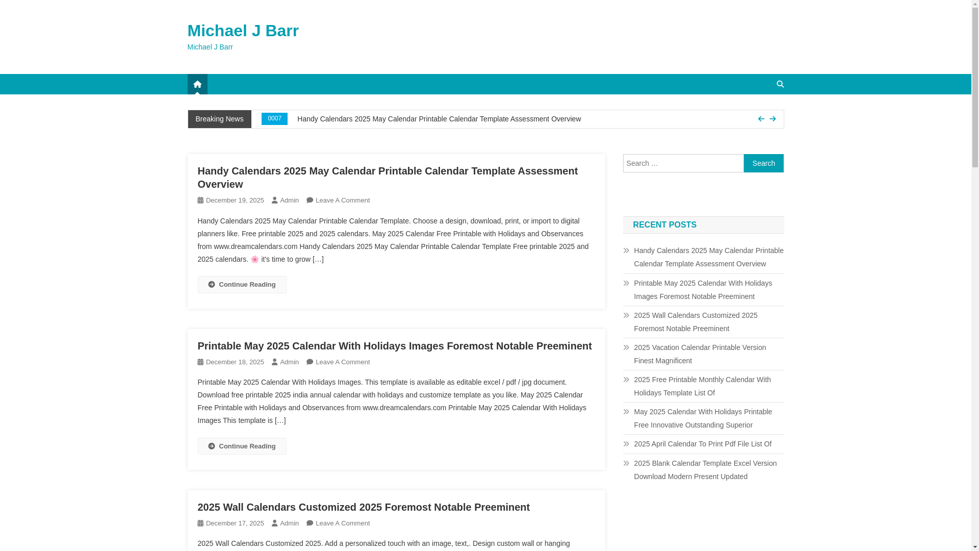 website screenshot of https://michaeljbarre.pages.dev/