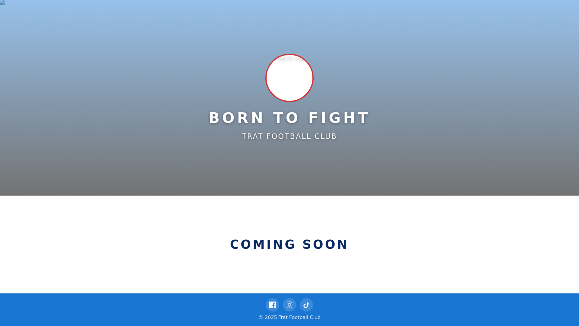 website screenshot of https://tratfc-com-comingsoon.pages.dev/