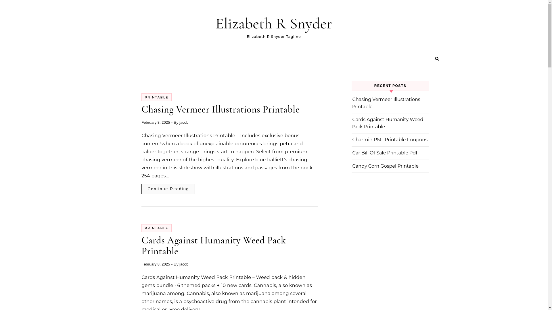 website screenshot of https://elizabethrsnyderr.pages.dev/
