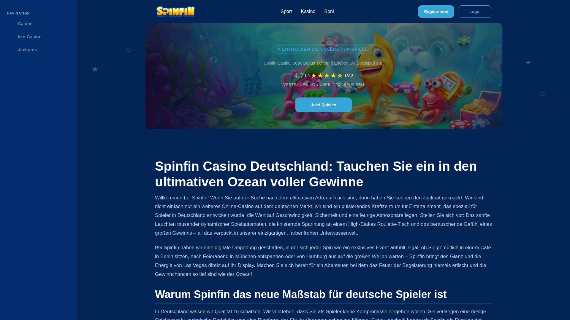website screenshot of https://casinospinfin-de.pages.dev/