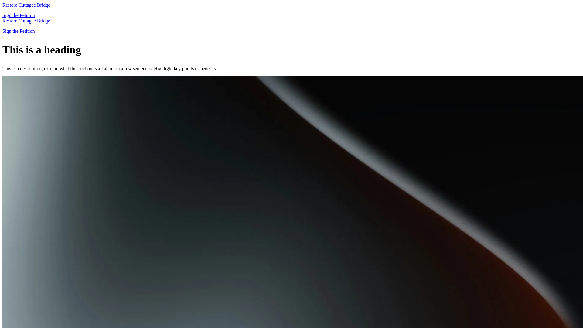 website screenshot of https://restorecuttageebridge.com.au/