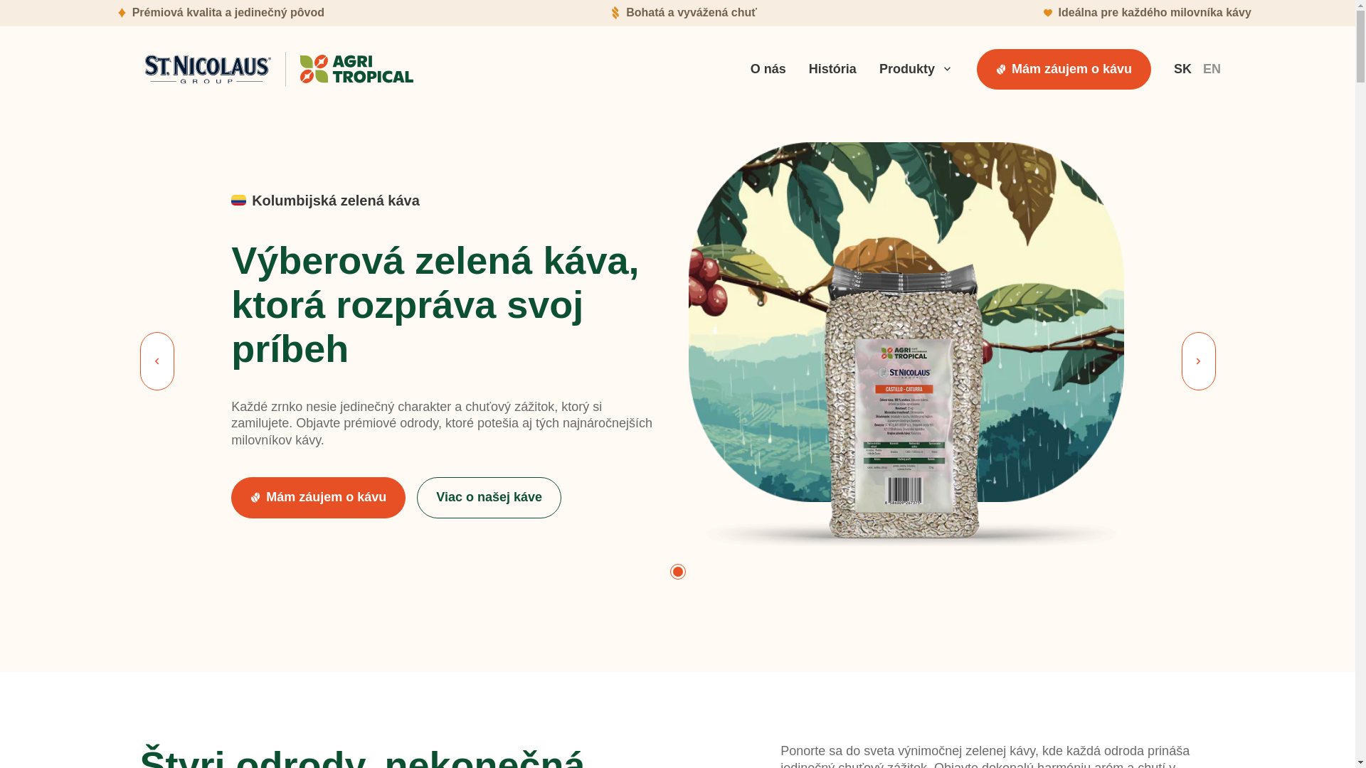 website screenshot of https://teazz.sk/