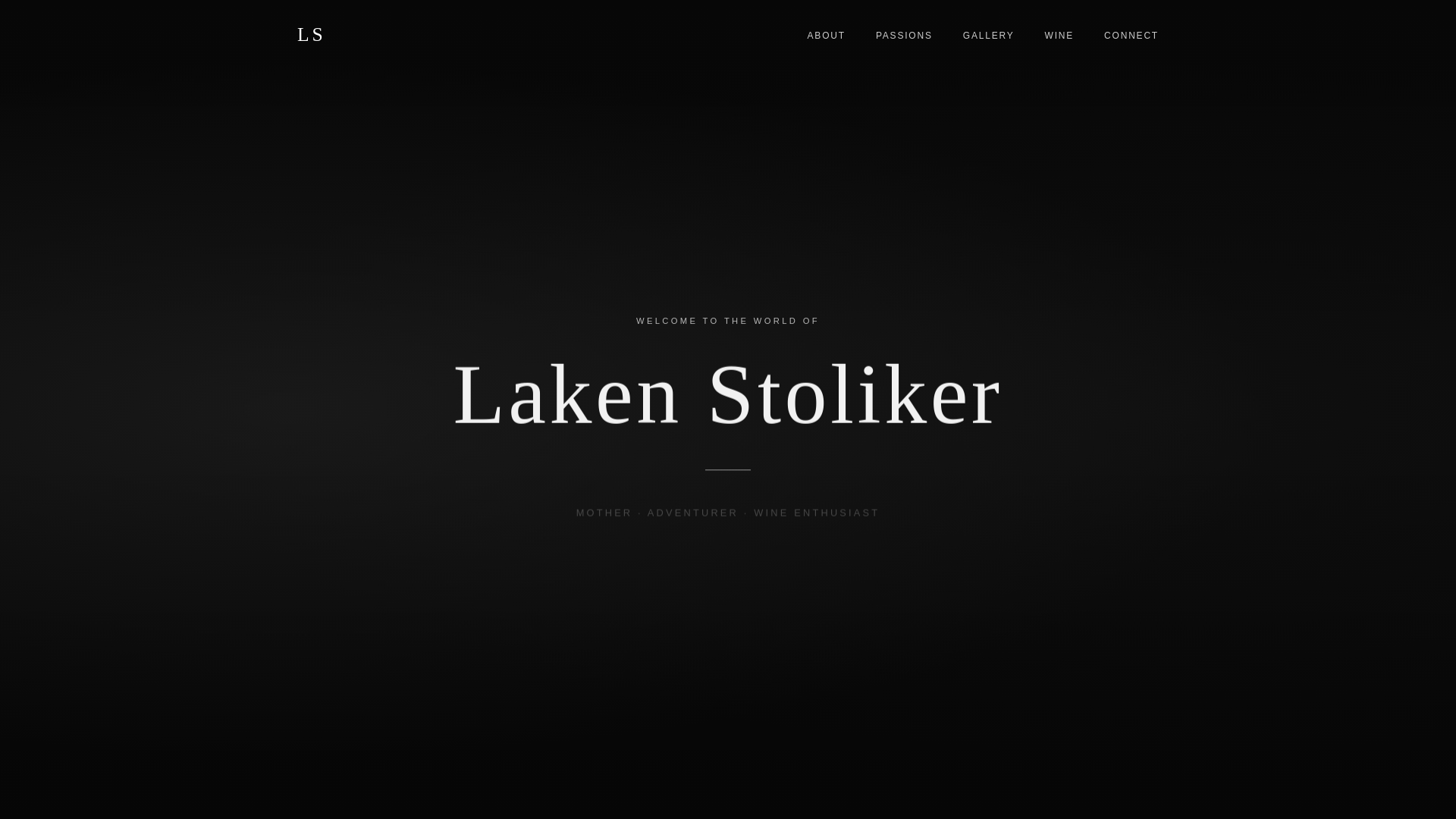 website screenshot of https://laken-stoliker.pages.dev/