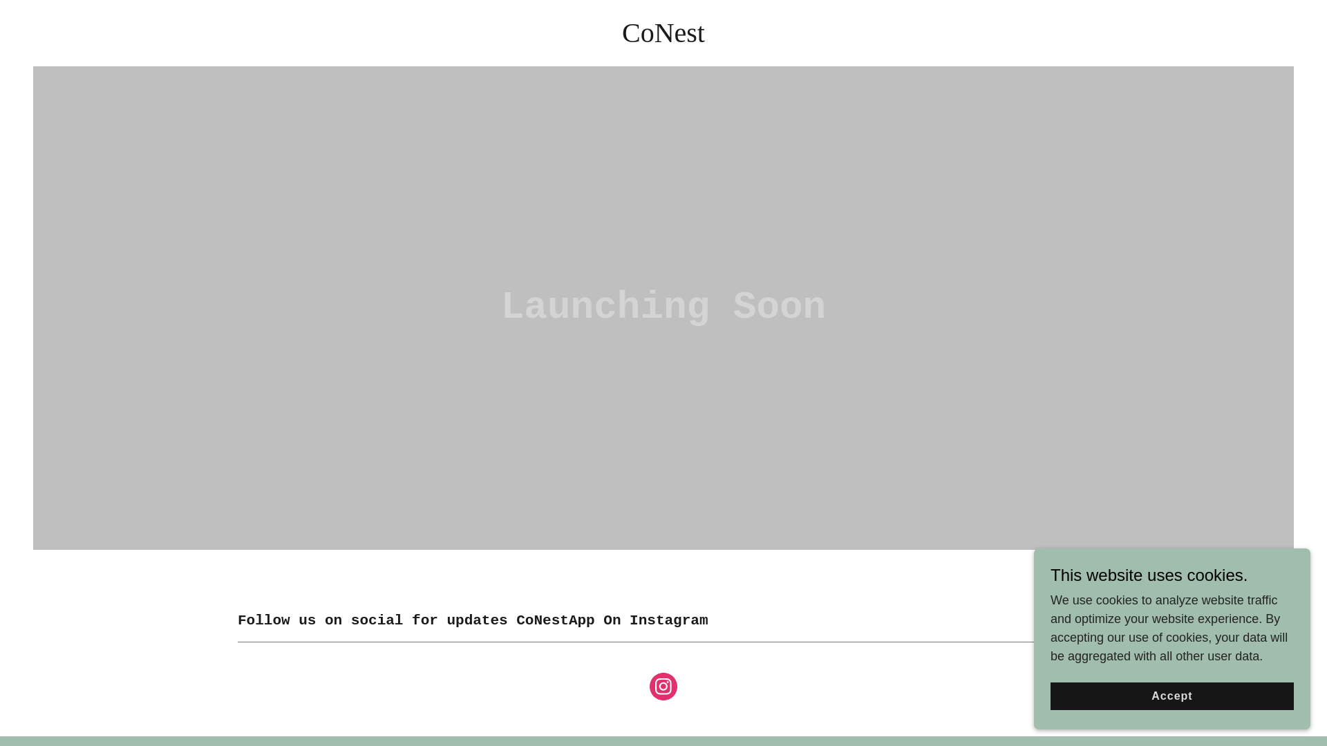 website screenshot of https://conestapp.com/