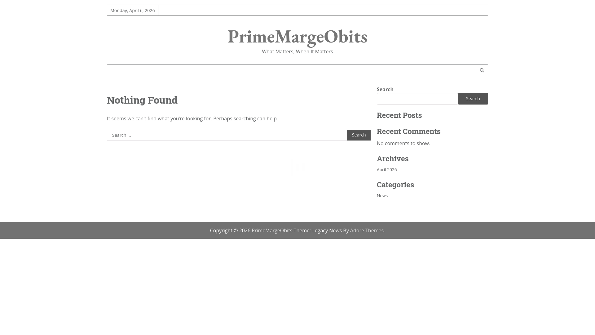 website screenshot of https://primemargeobits.today