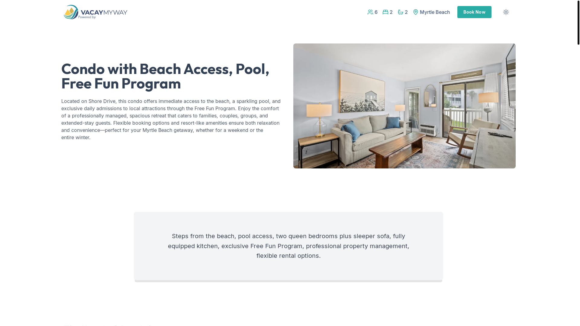 website screenshot of https://shoresteps.house/