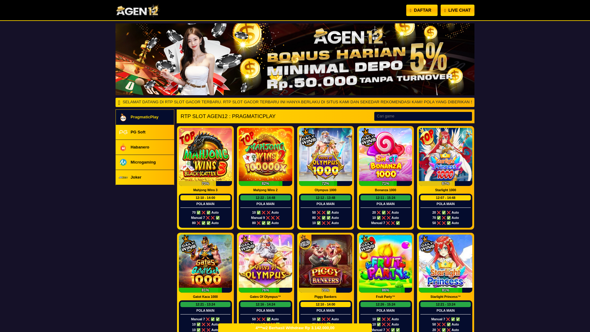 website screenshot of https://rtpagen12-j.pages.dev/