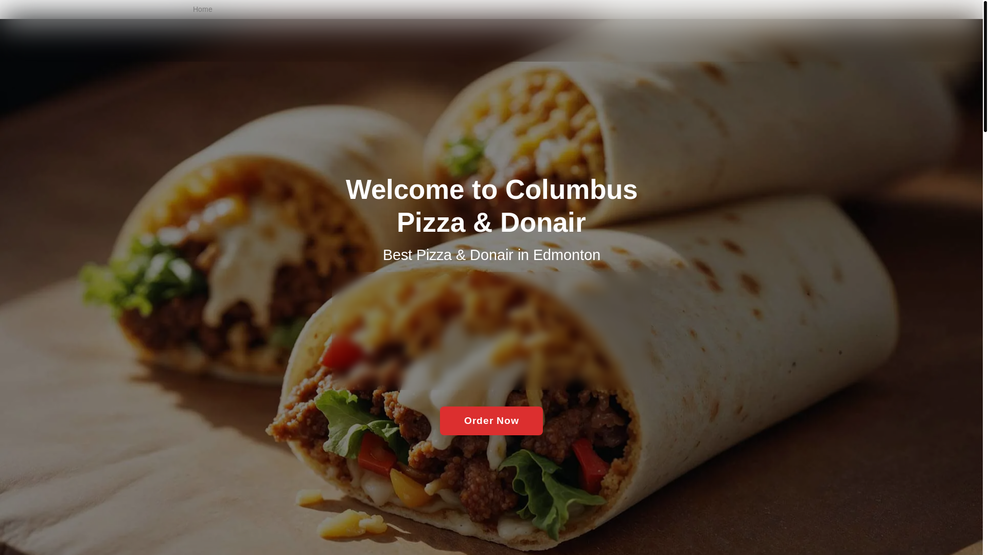 website screenshot of https://columbus-pizza-and-donair-edmonton.pages.dev/