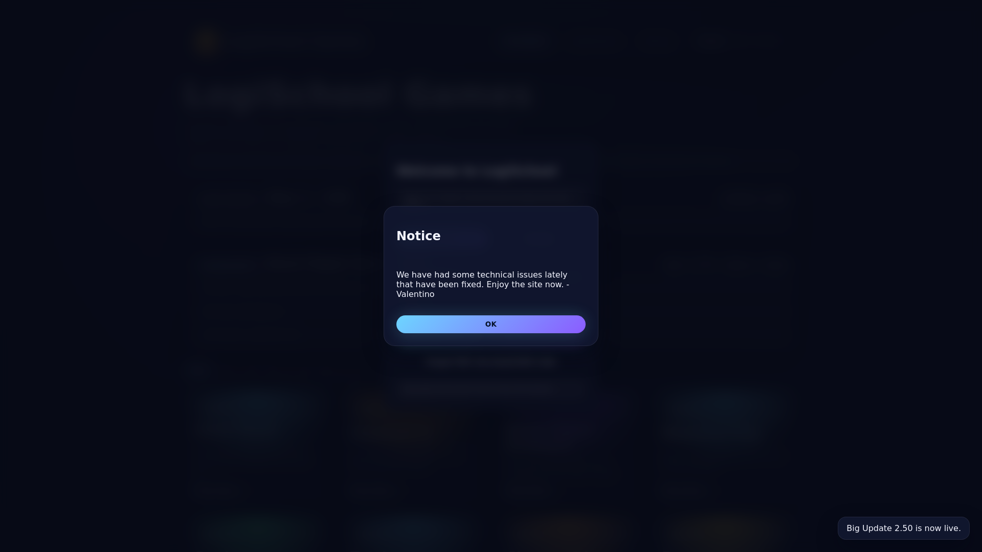 website screenshot of https://logischool.live/