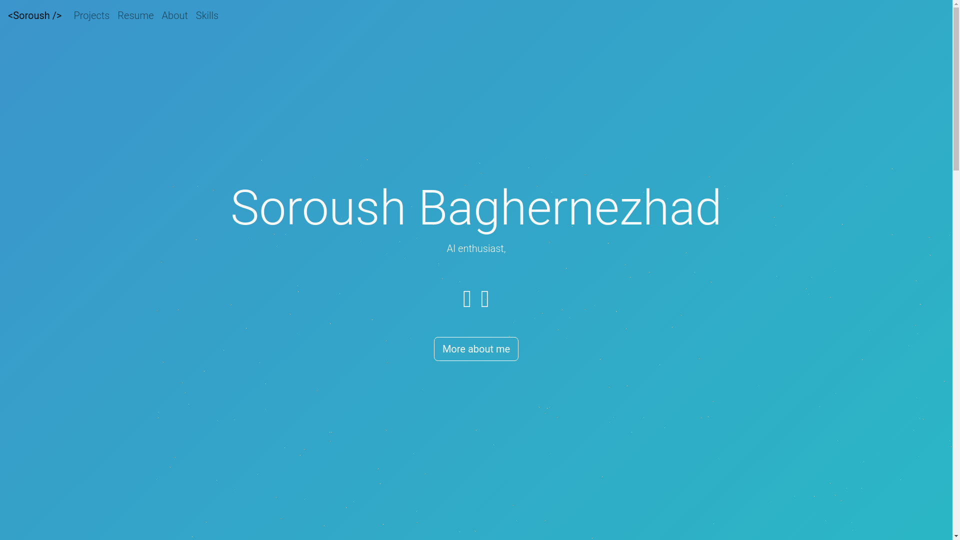 website screenshot of https://soroushbaghernezhad-github-io.pages.dev/