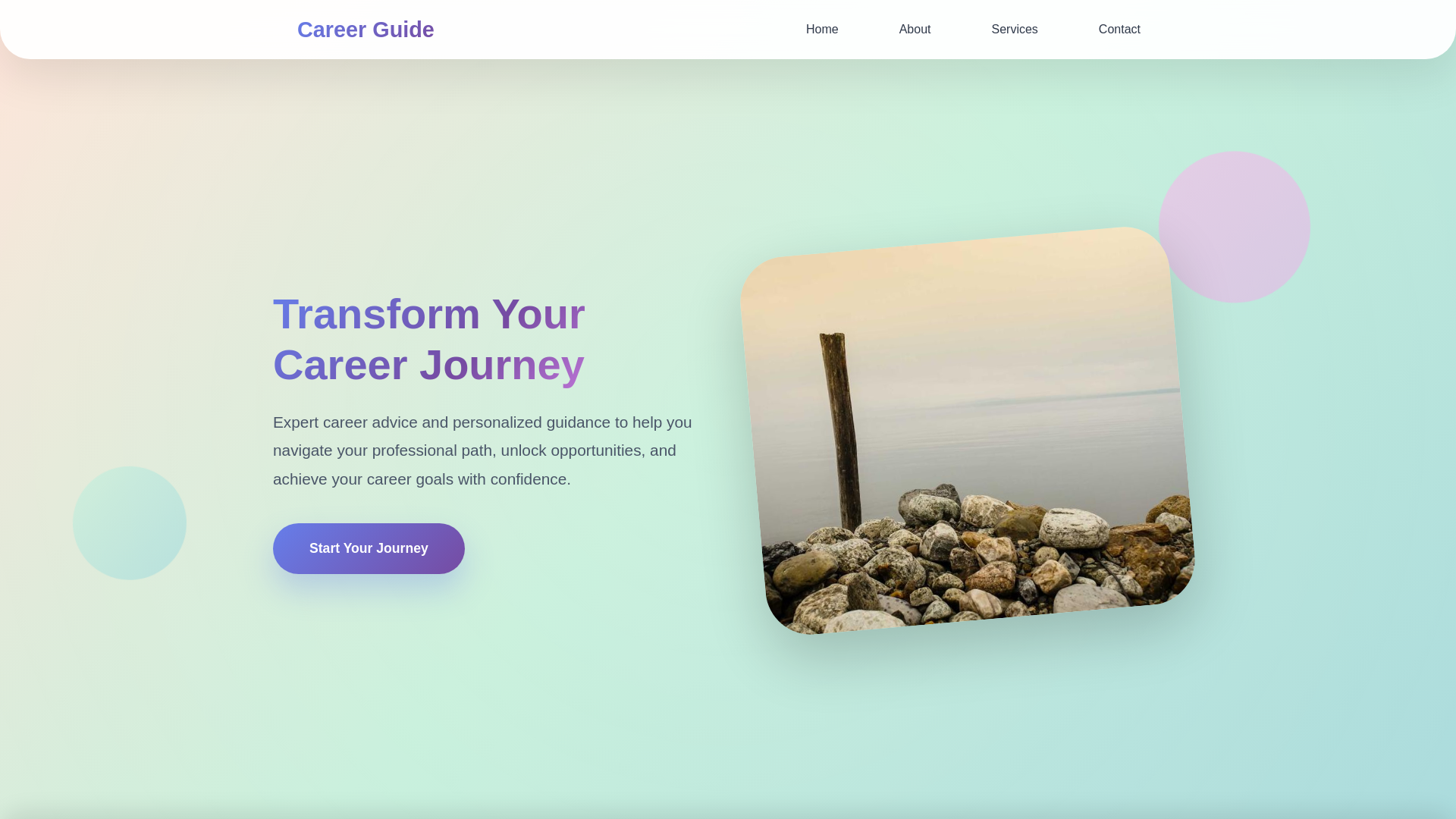 website screenshot of https://careerguideconsultants.click/