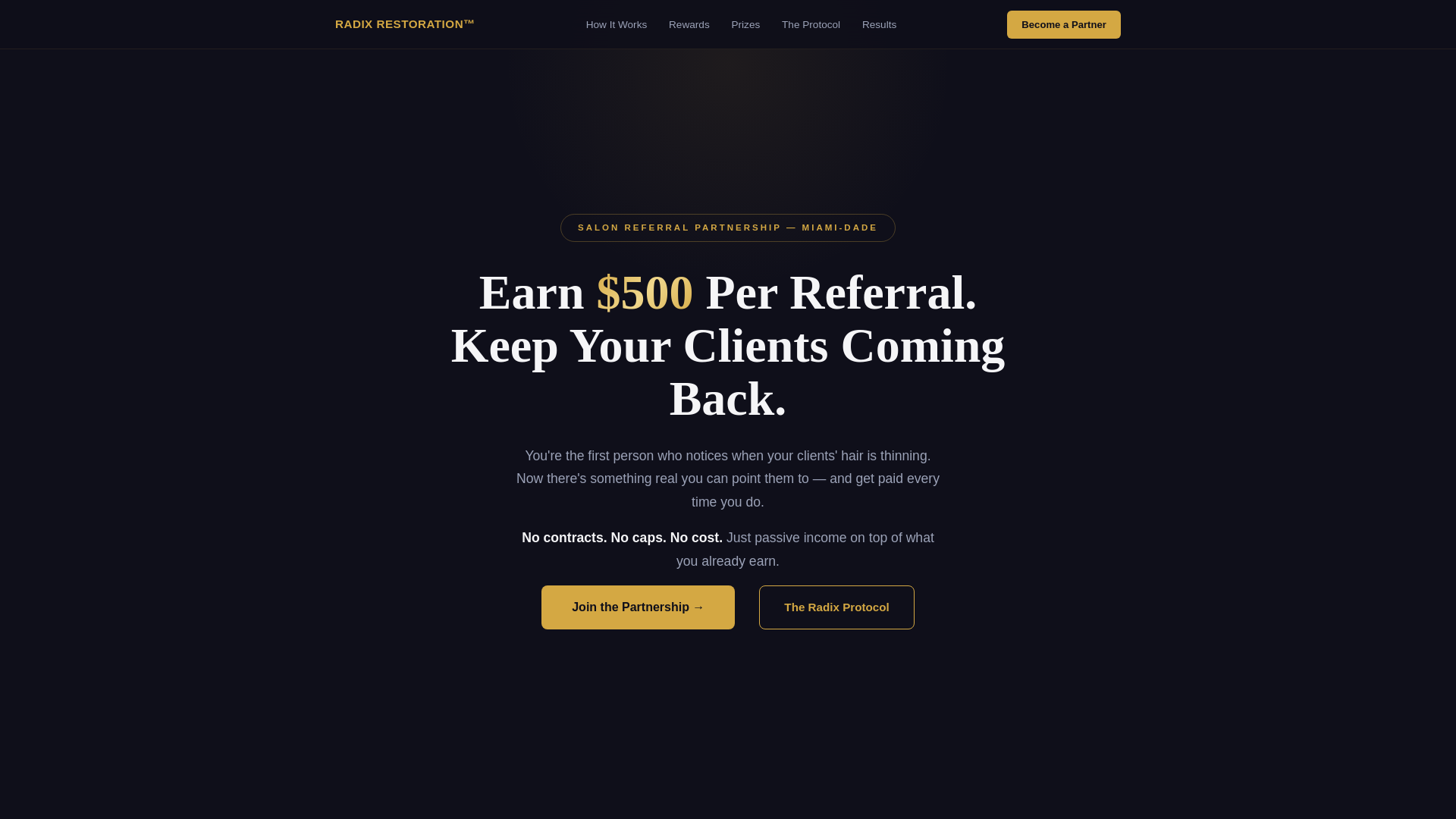 website screenshot of https://radix-restoration.pages.dev/