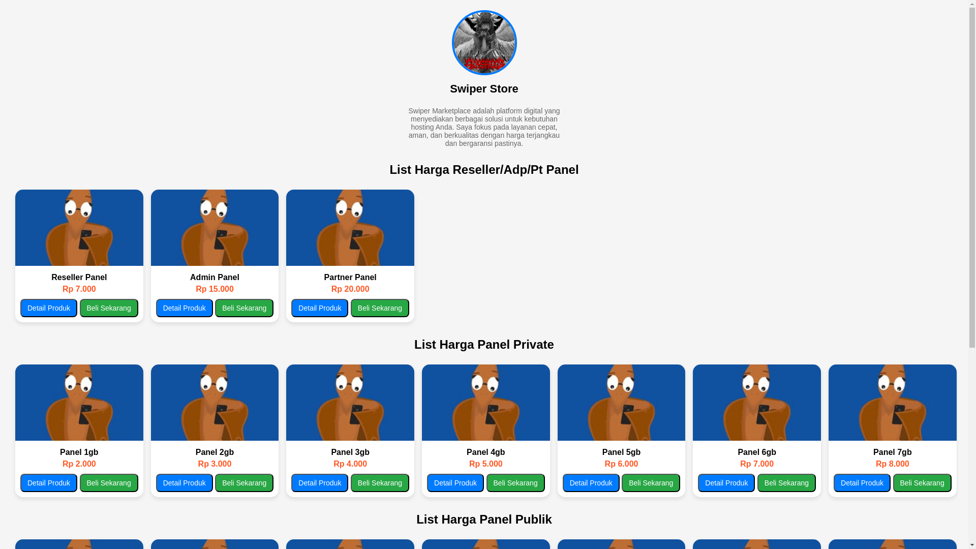 website screenshot of https://swiperfvck.my.id/