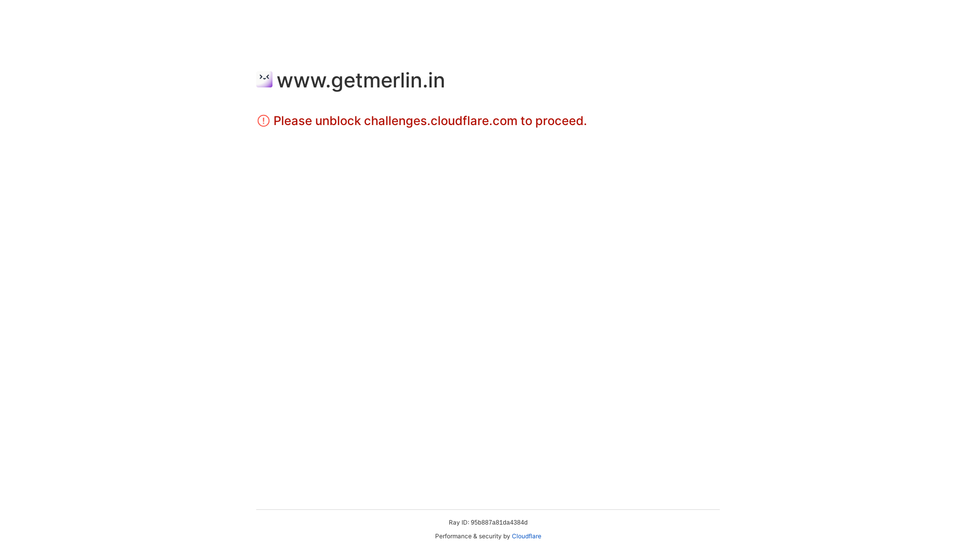 website screenshot of https://getmerlin.in/